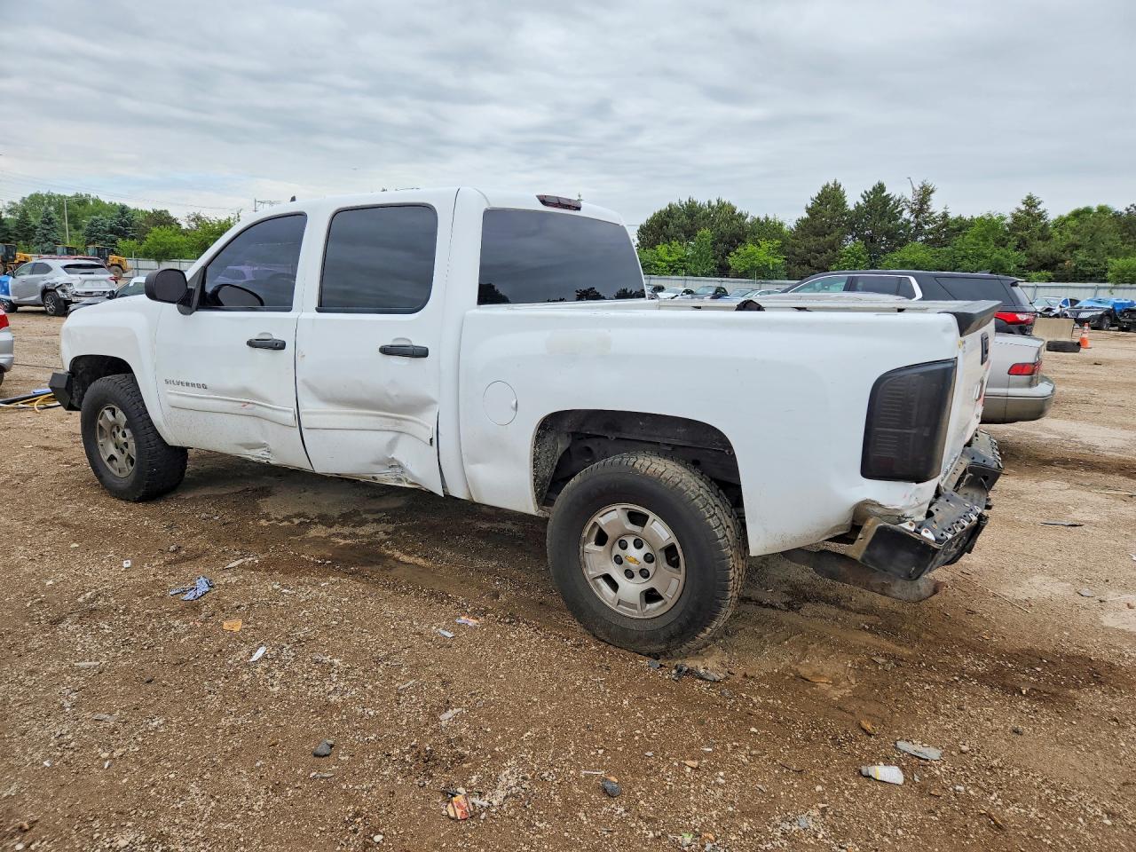 2013 Chevrolet Silverado C1500 Ls White vin: 3GCPCREA3DG330342