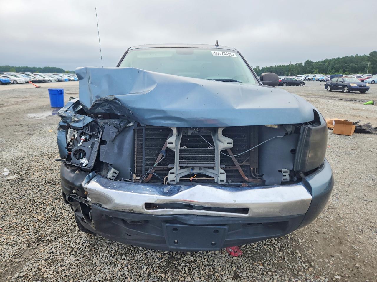 2011 Chevrolet Silverado C1500 Ls Blue vin: 3GCPCREA4BG401125