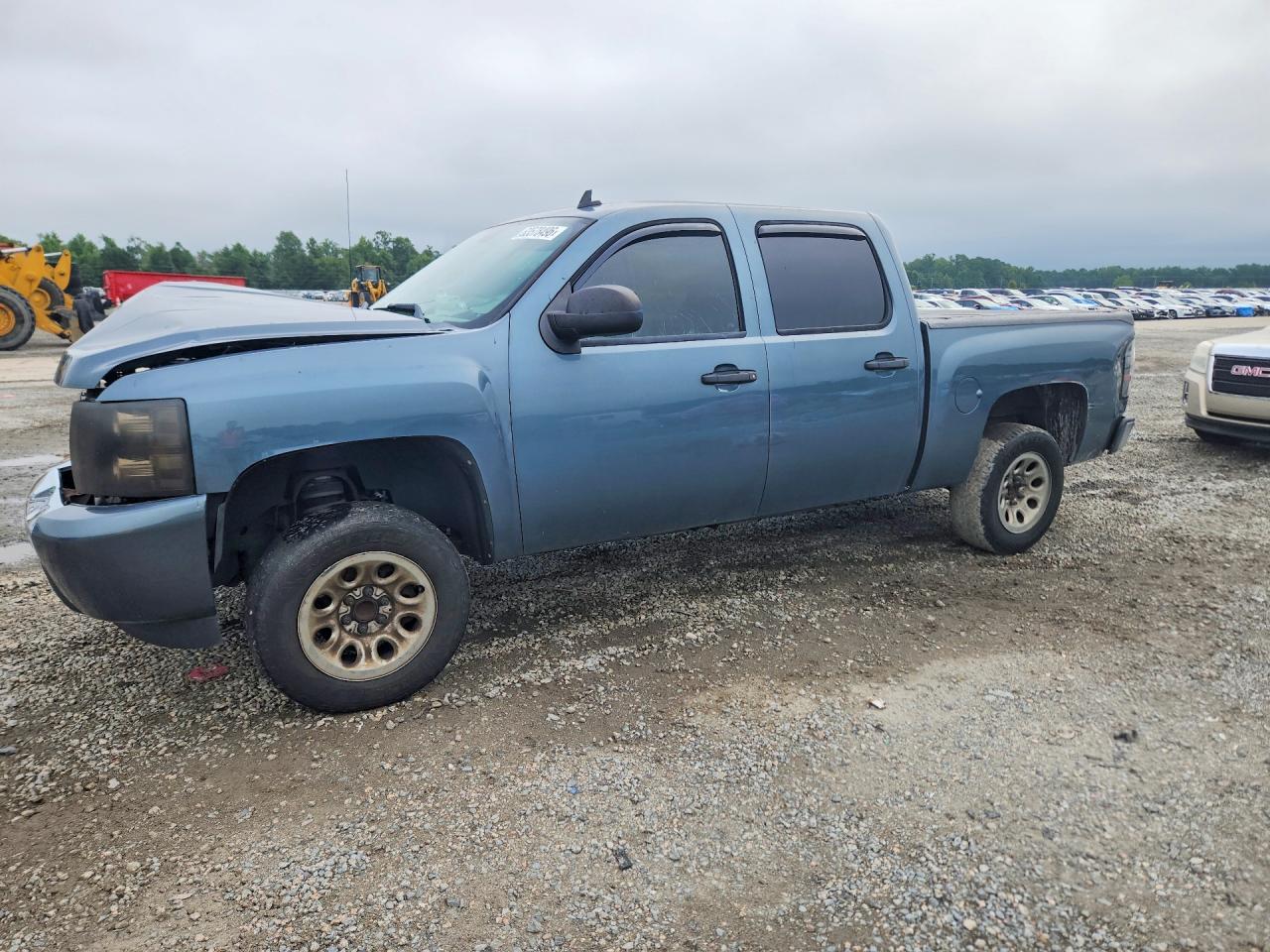 2011 Chevrolet Silverado C1500 Ls Blue vin: 3GCPCREA4BG401125