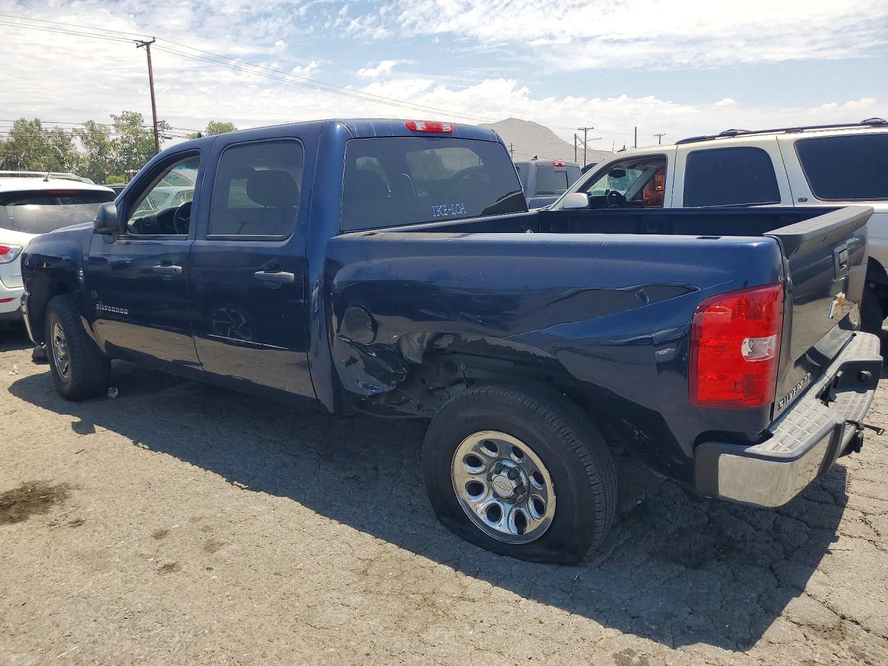 2012 Chevrolet Silverado C1500 Ls Blue vin: 3GCPCREA4CG204084