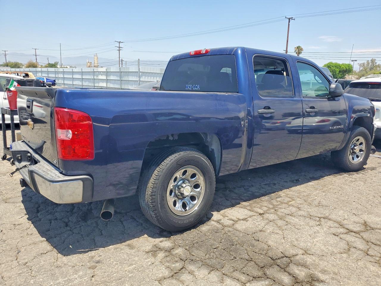 2012 Chevrolet Silverado C1500 Ls Blue vin: 3GCPCREA4CG204084