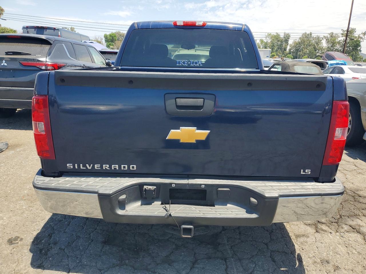 2012 Chevrolet Silverado C1500 Ls Blue vin: 3GCPCREA4CG204084