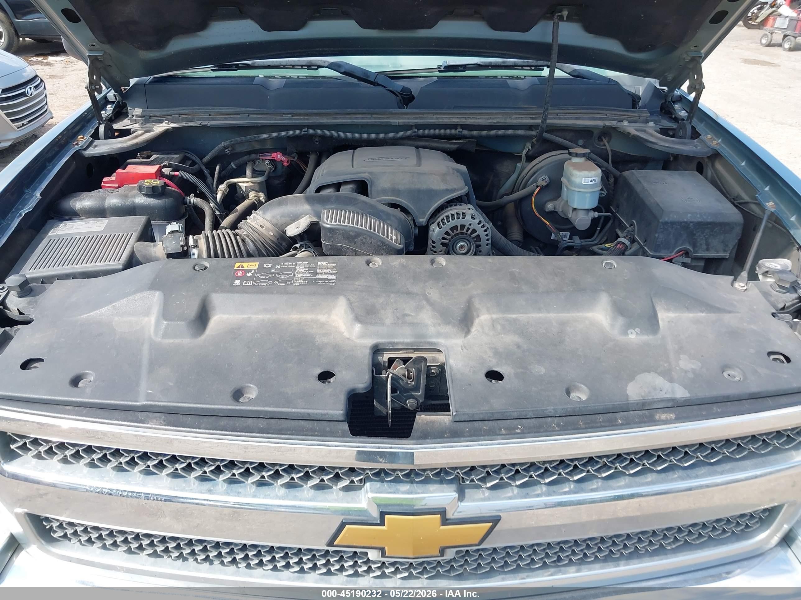 2012 Chevrolet Silverado 1500 Ls Blue vin: 3GCPCREA4CG223752