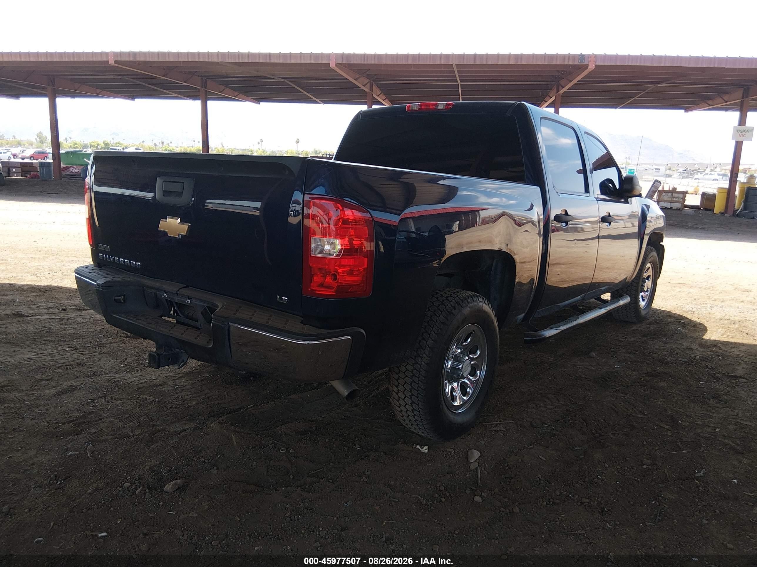 2011 Chevrolet Silverado 1500 Ls Blue vin: 3GCPCREA5BG251414