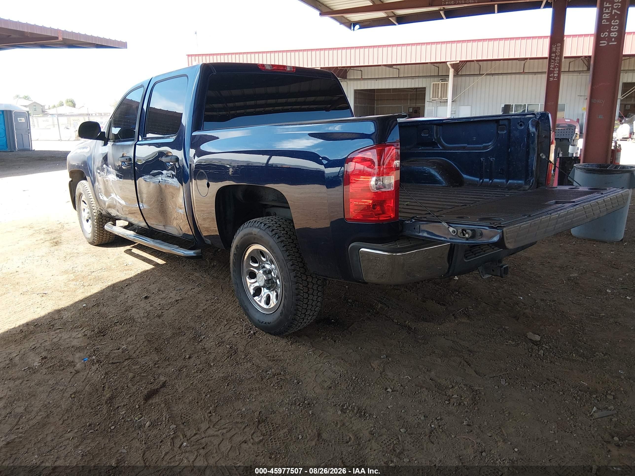 2011 Chevrolet Silverado 1500 Ls Blue vin: 3GCPCREA5BG251414
