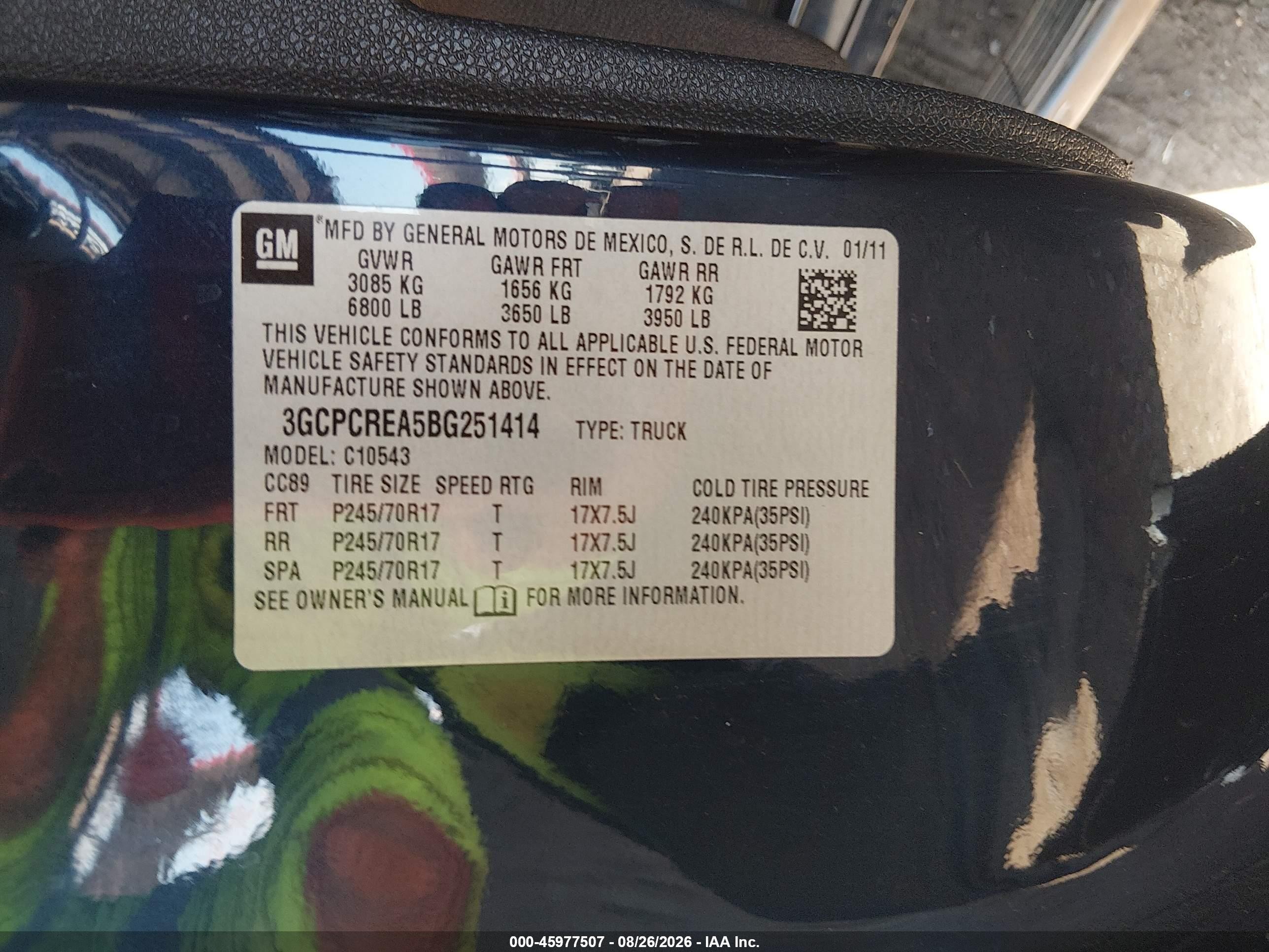 2011 Chevrolet Silverado 1500 Ls Blue vin: 3GCPCREA5BG251414