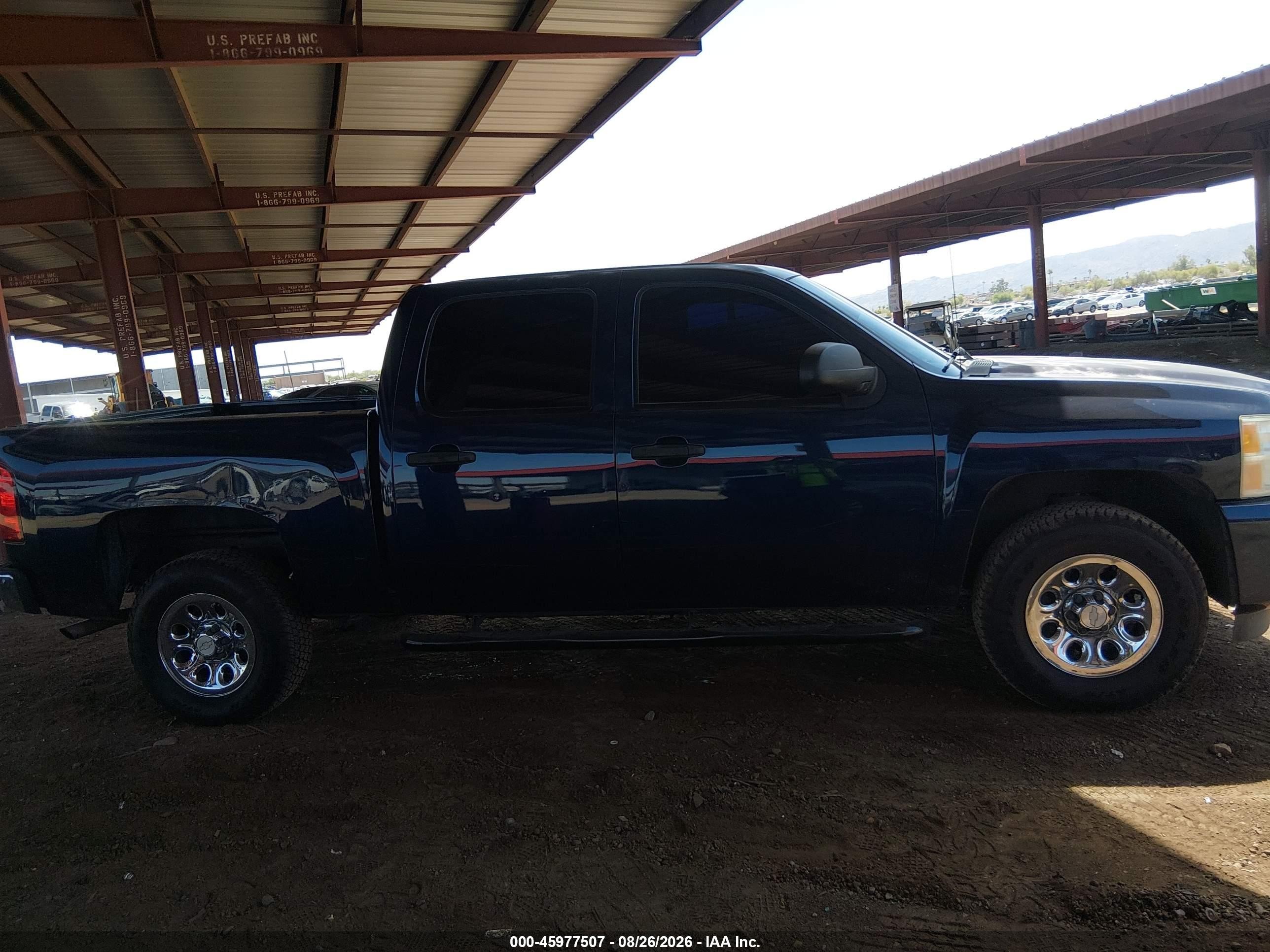 2011 Chevrolet Silverado 1500 Ls Blue vin: 3GCPCREA5BG251414