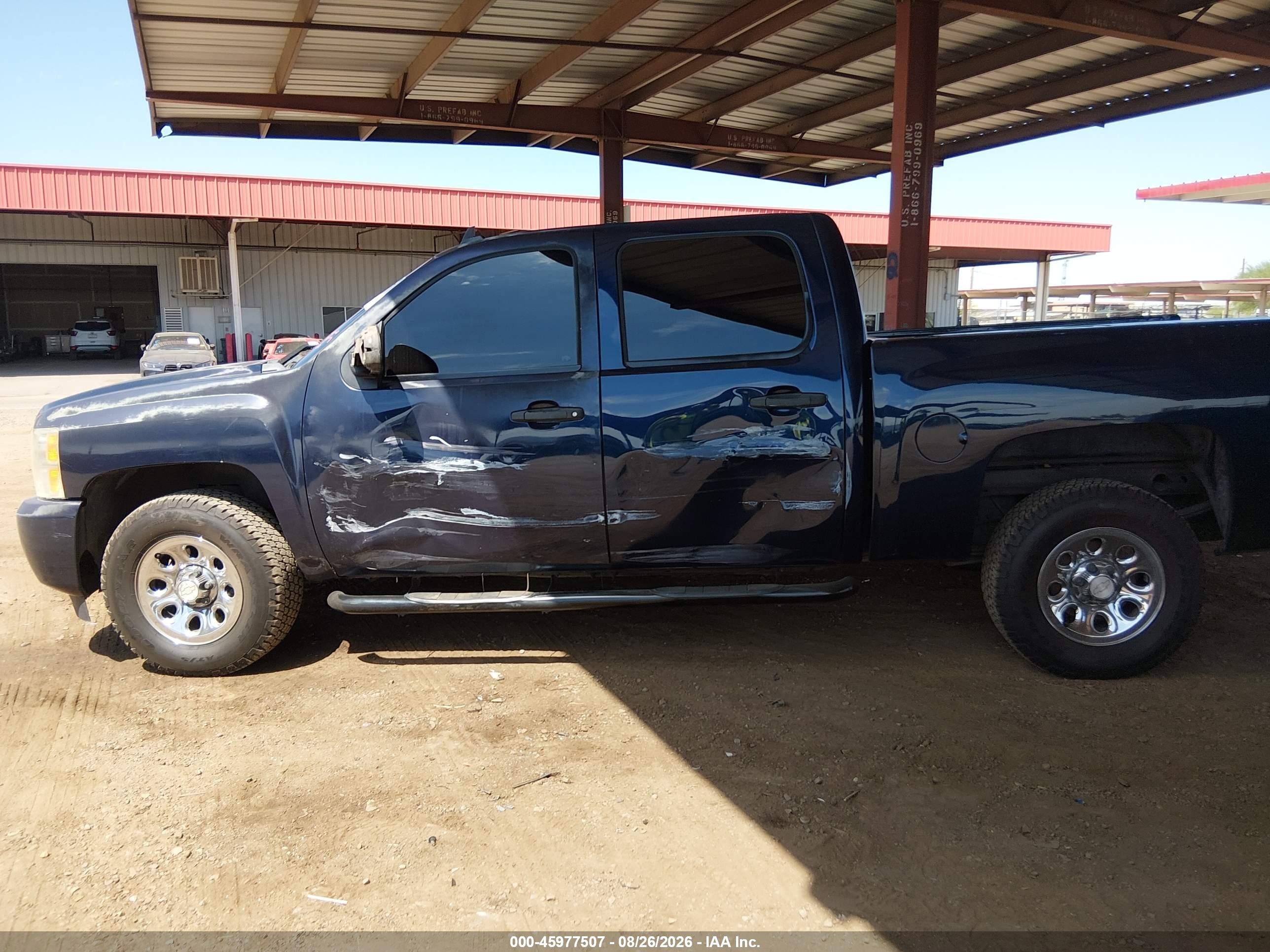 2011 Chevrolet Silverado 1500 Ls Blue vin: 3GCPCREA5BG251414
