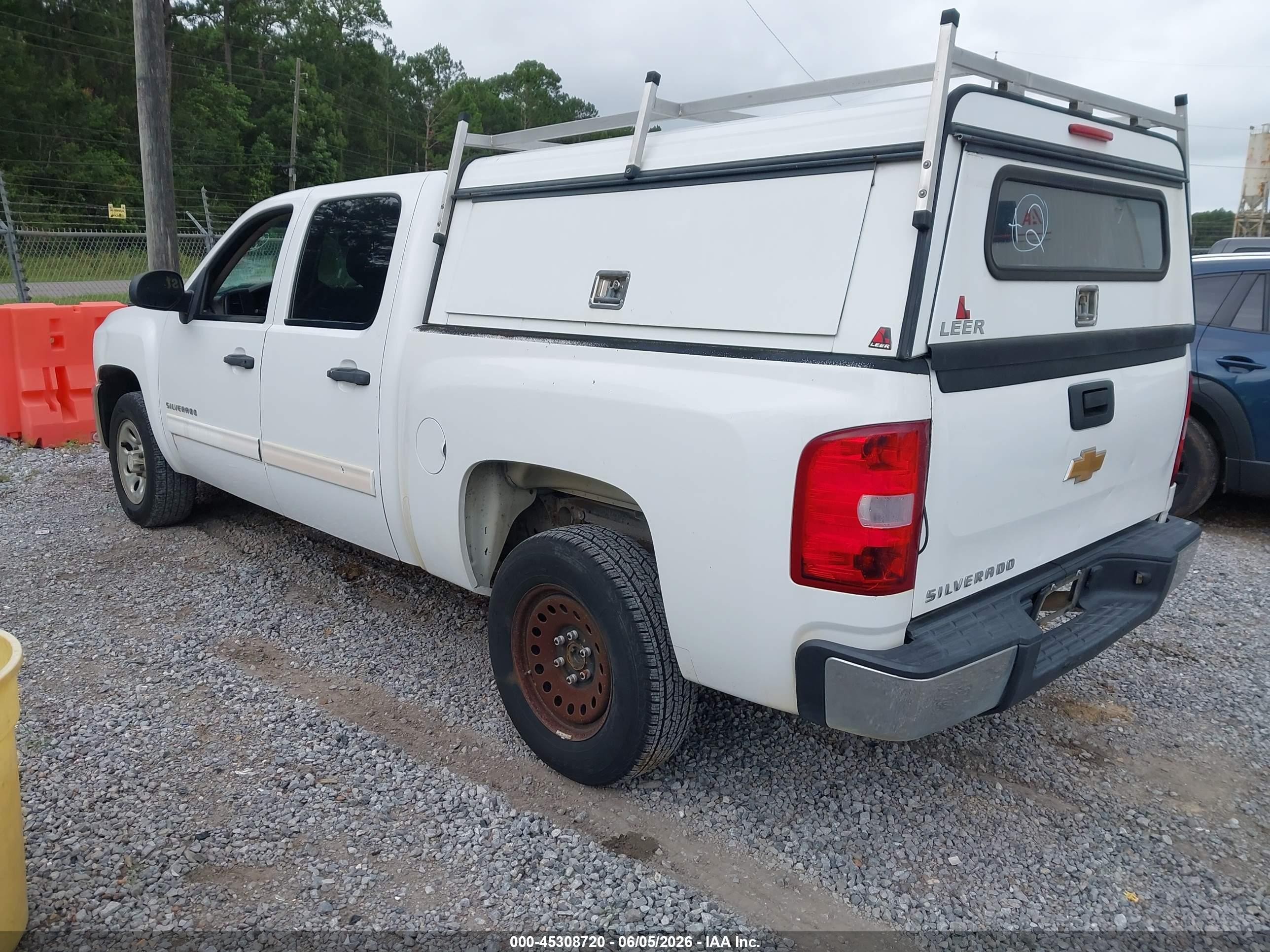 2012 Chevrolet Silverado 1500 Ls White vin: 3GCPCREA5CG123465
