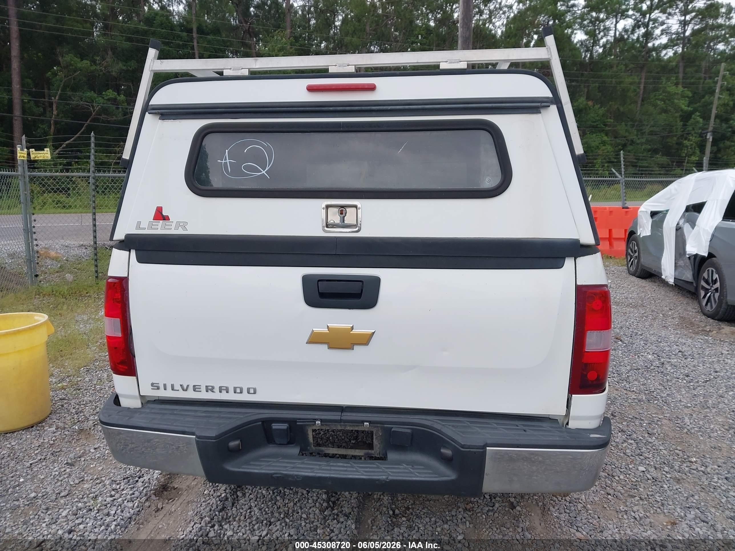2012 Chevrolet Silverado 1500 Ls White vin: 3GCPCREA5CG123465