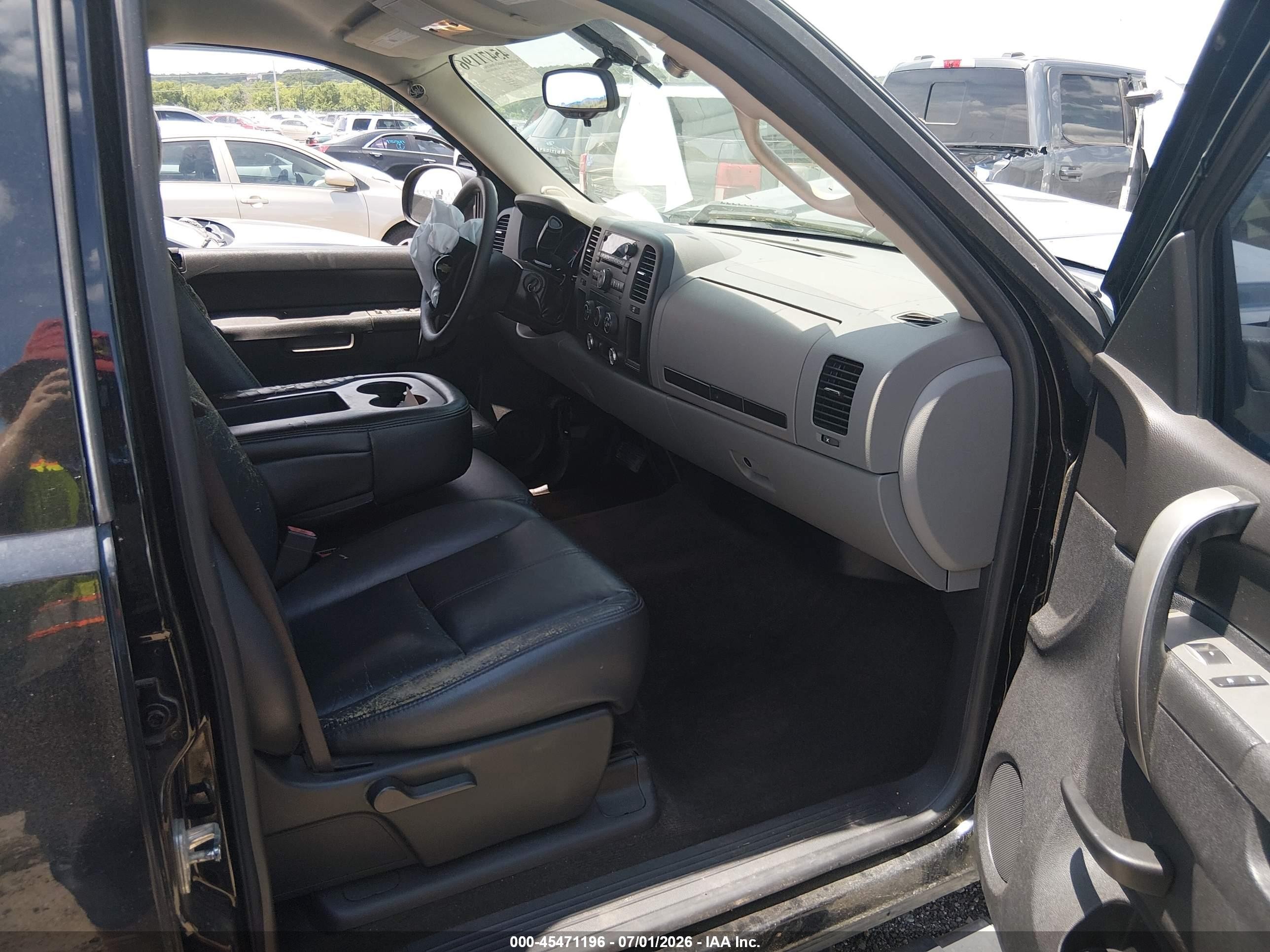 2012 Chevrolet Silverado 1500 Ls Black vin: 3GCPCREA5CG168258