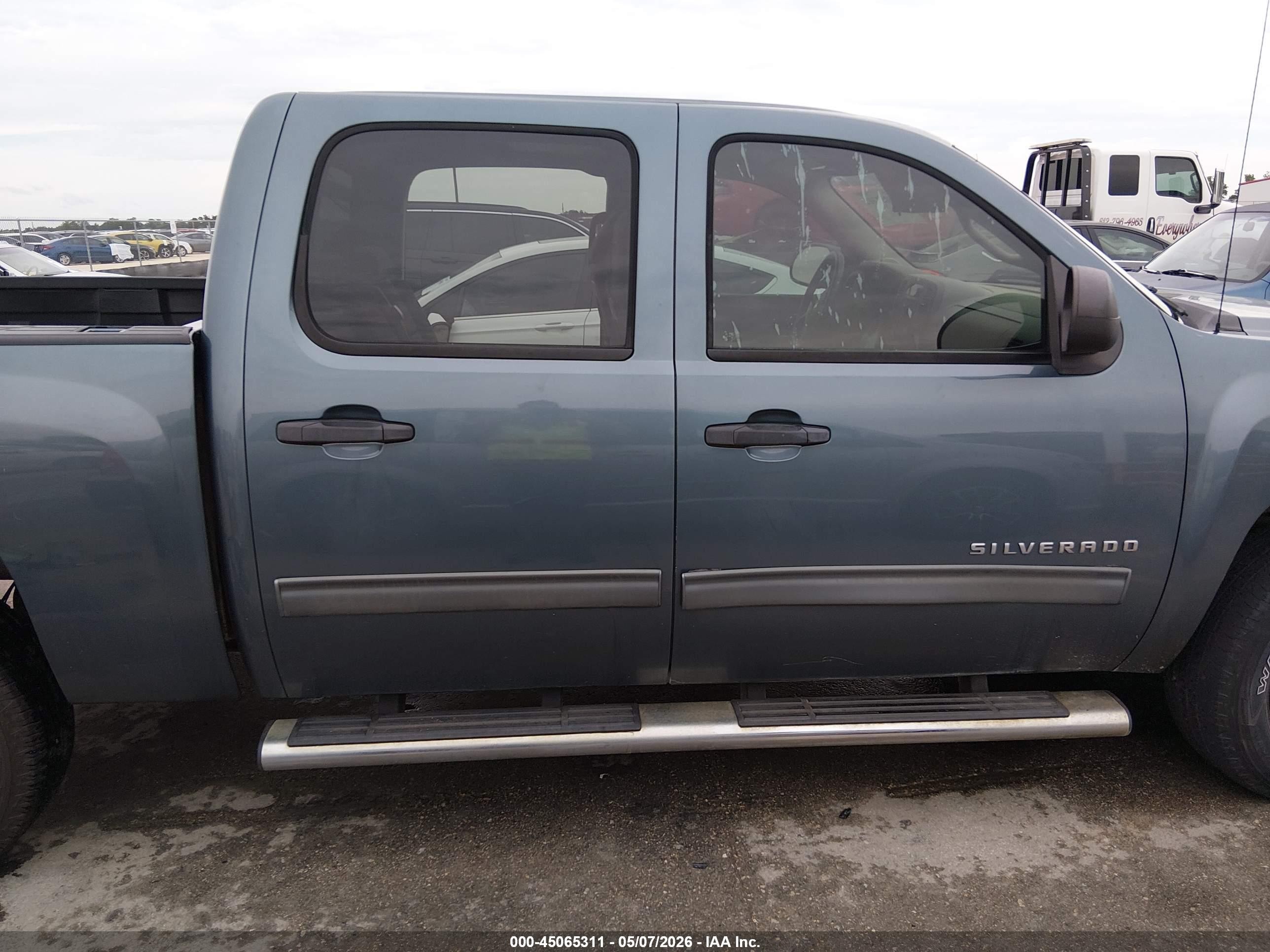 2011 Chevrolet Silverado 1500 Ls Blue vin: 3GCPCREA6BG341932