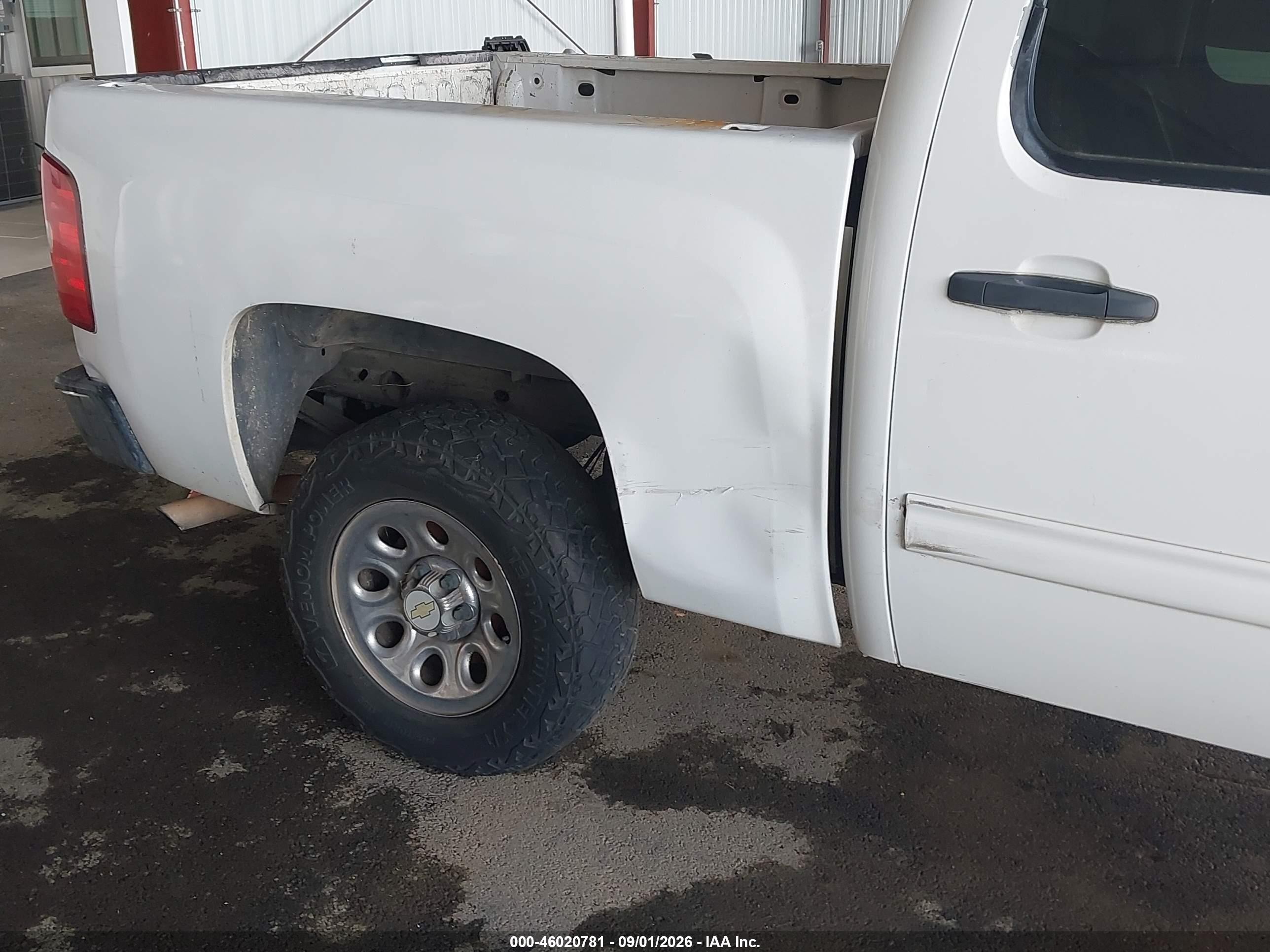 2012 Chevrolet Silverado 1500 Ls White vin: 3GCPCREA6CG127332