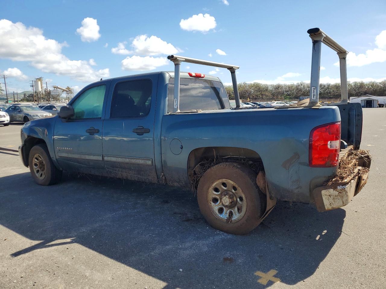 2012 Chevrolet Silverado C1500 Ls Синий vin: 3GCPCREA6CG127668