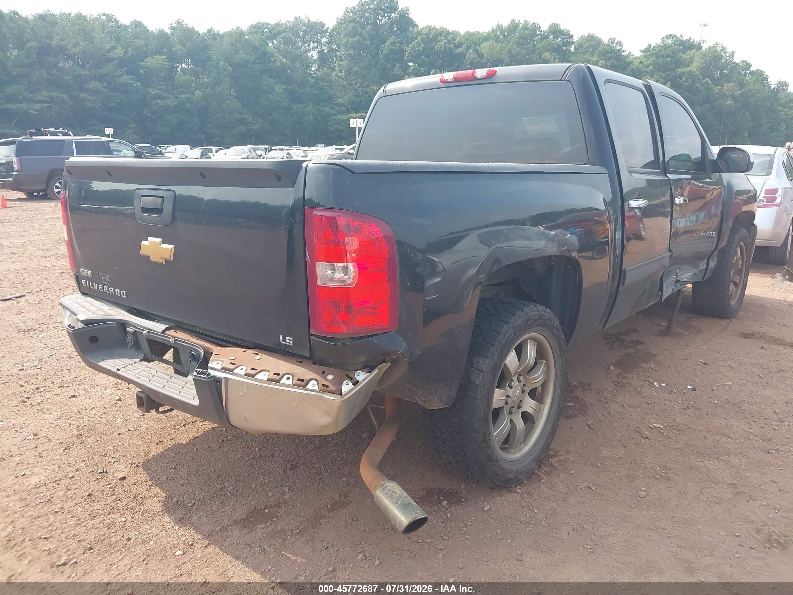 2012 Chevrolet Silverado 1500 Ls Black vin: 3GCPCREA6CG131400