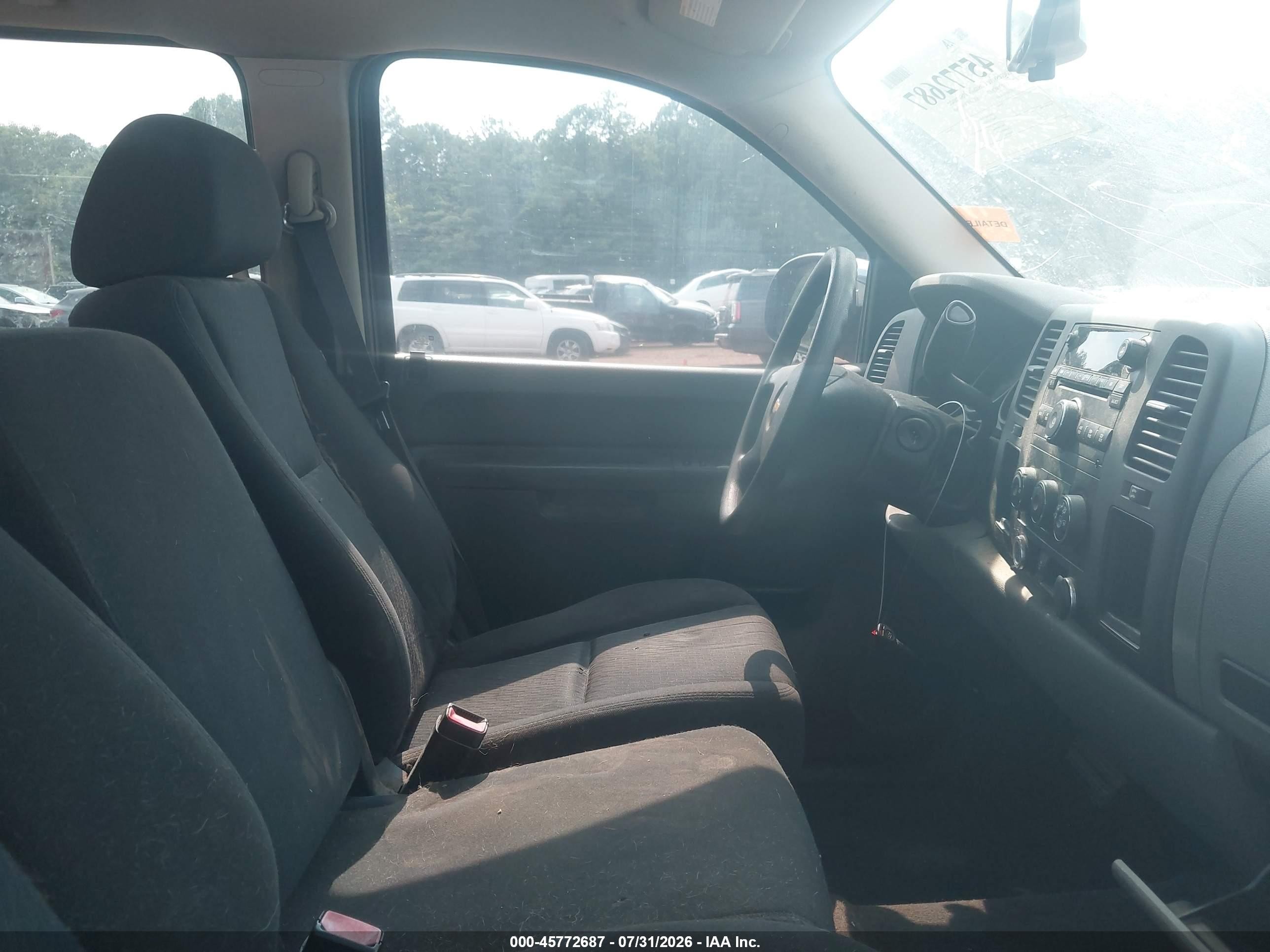2012 Chevrolet Silverado 1500 Ls Black vin: 3GCPCREA6CG131400