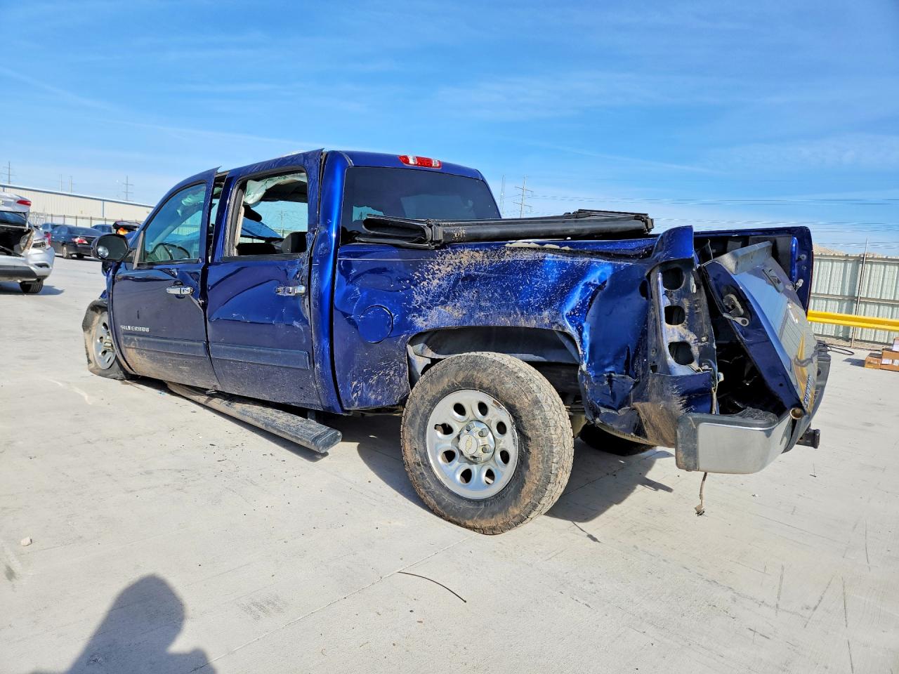 2013 Chevrolet Silverado C1500 Ls Blue vin: 3GCPCREA6DG100813