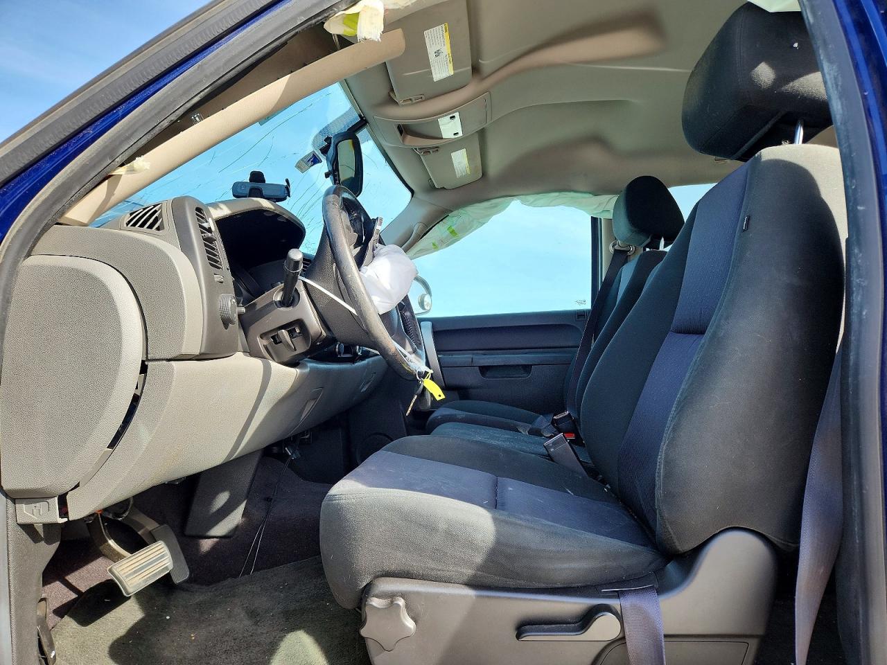 2013 Chevrolet Silverado C1500 Ls Blue vin: 3GCPCREA6DG100813