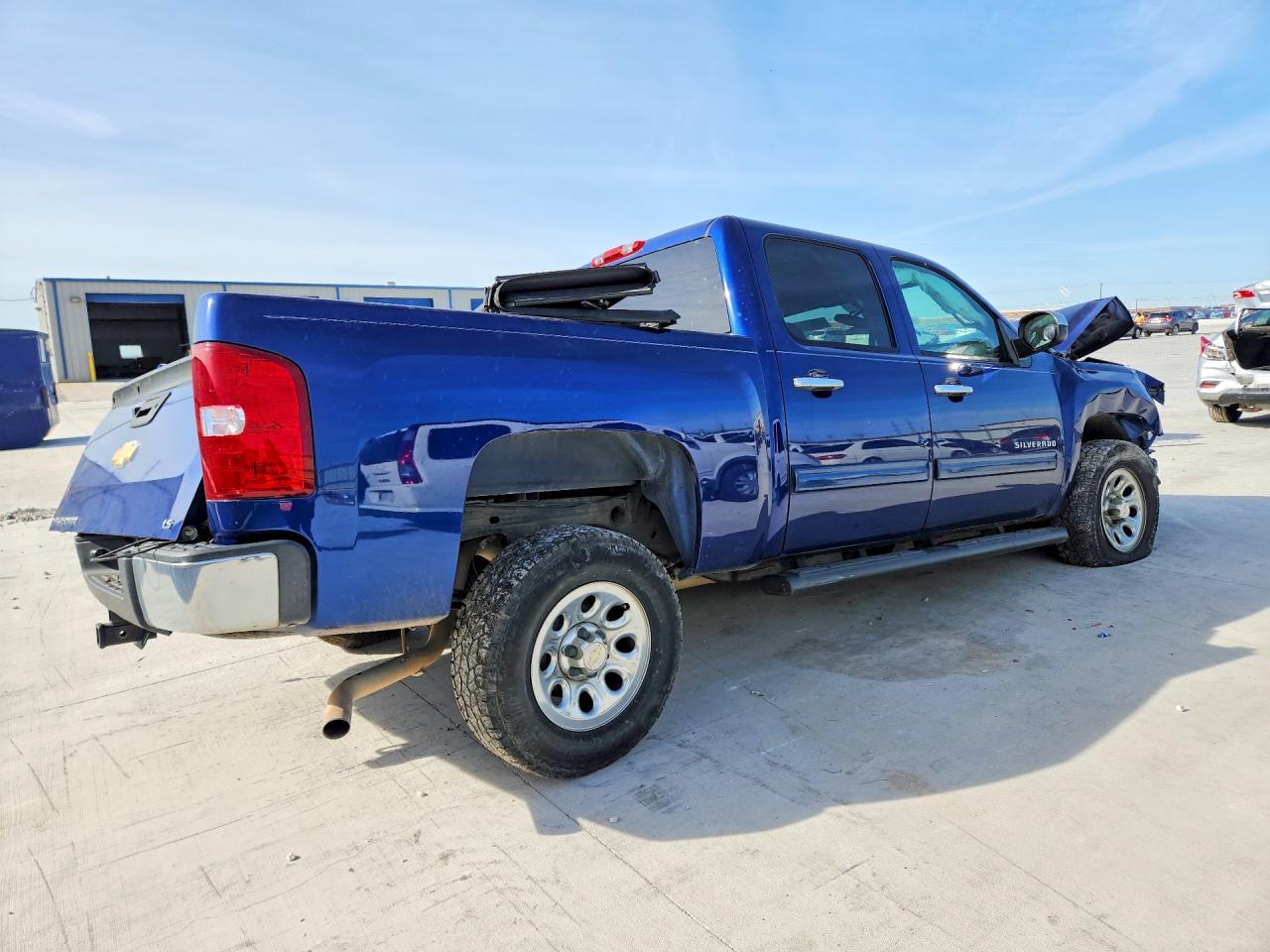 2013 Chevrolet Silverado C1500 Ls Blue vin: 3GCPCREA6DG100813