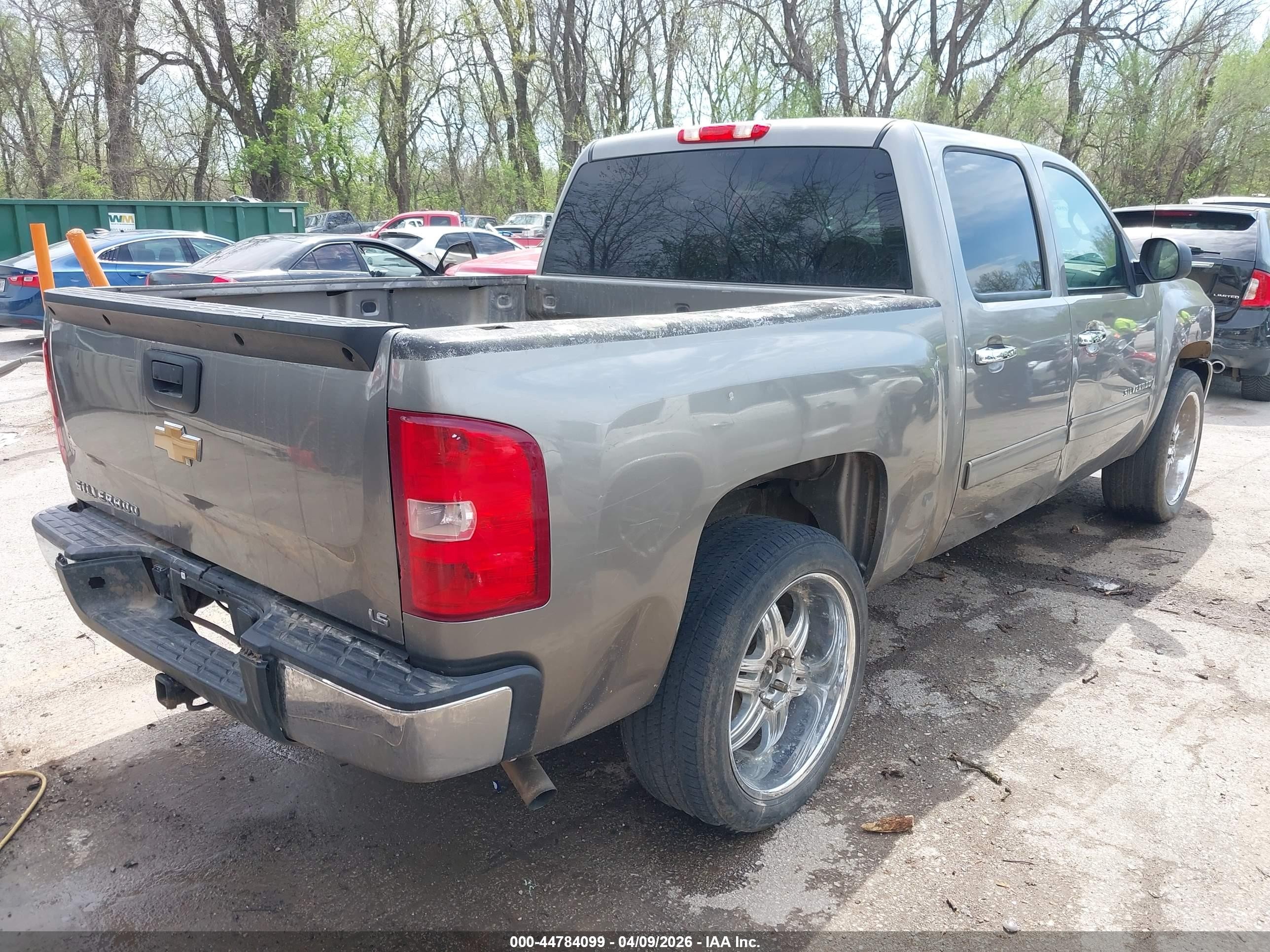 2013 Chevrolet Silverado 1500 Ls Gray vin: 3GCPCREA6DG181585
