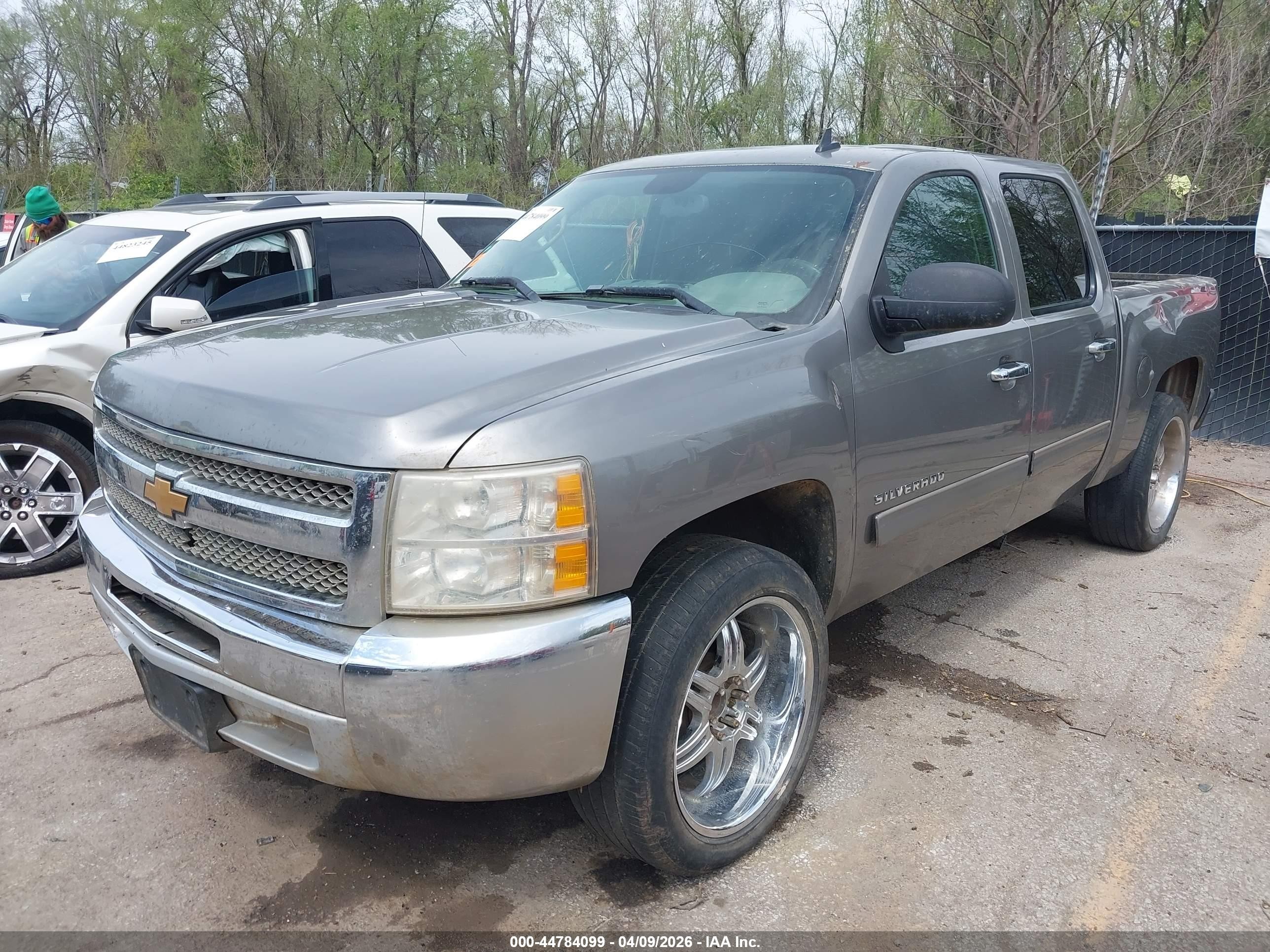2013 Chevrolet Silverado 1500 Ls Gray vin: 3GCPCREA6DG181585