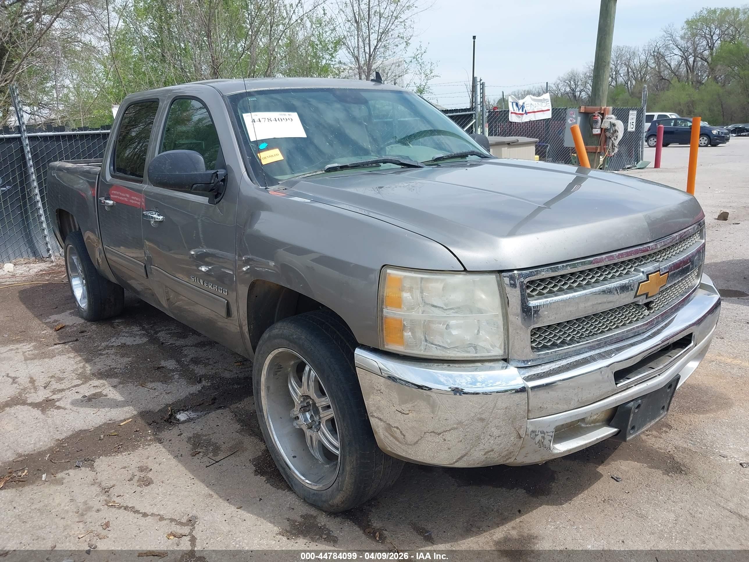 2013 Chevrolet Silverado 1500 Ls Gray vin: 3GCPCREA6DG181585