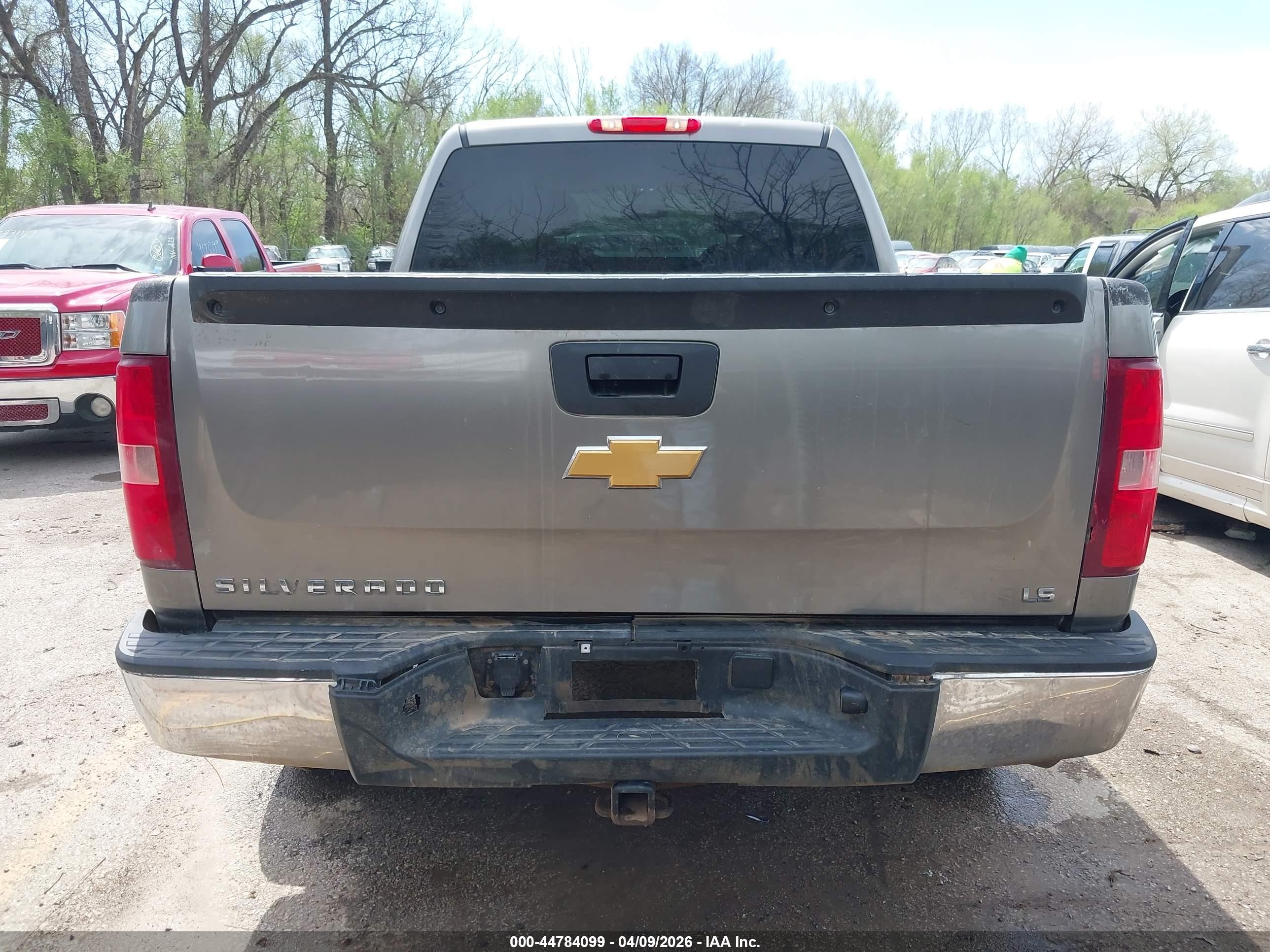 2013 Chevrolet Silverado 1500 Ls Gray vin: 3GCPCREA6DG181585