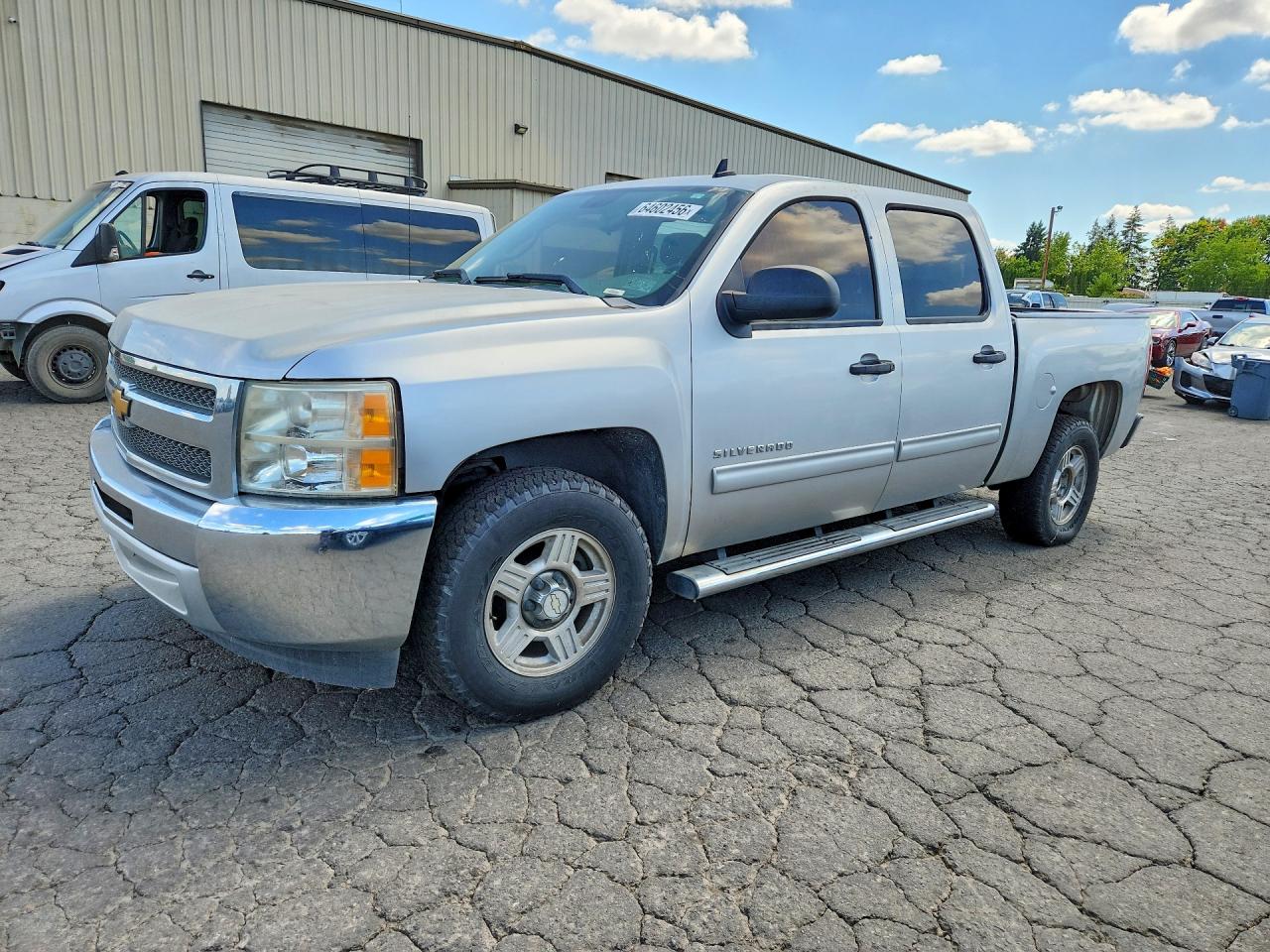 2013 Chevrolet Silverado C1500 Ls Серебряный vin: 3GCPCREA6DG185748