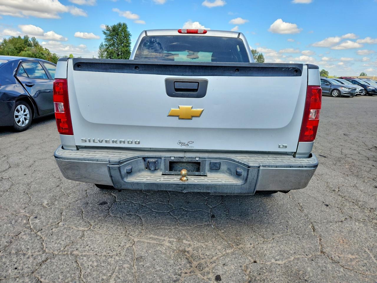 2013 Chevrolet Silverado C1500 Ls Серебряный vin: 3GCPCREA6DG185748