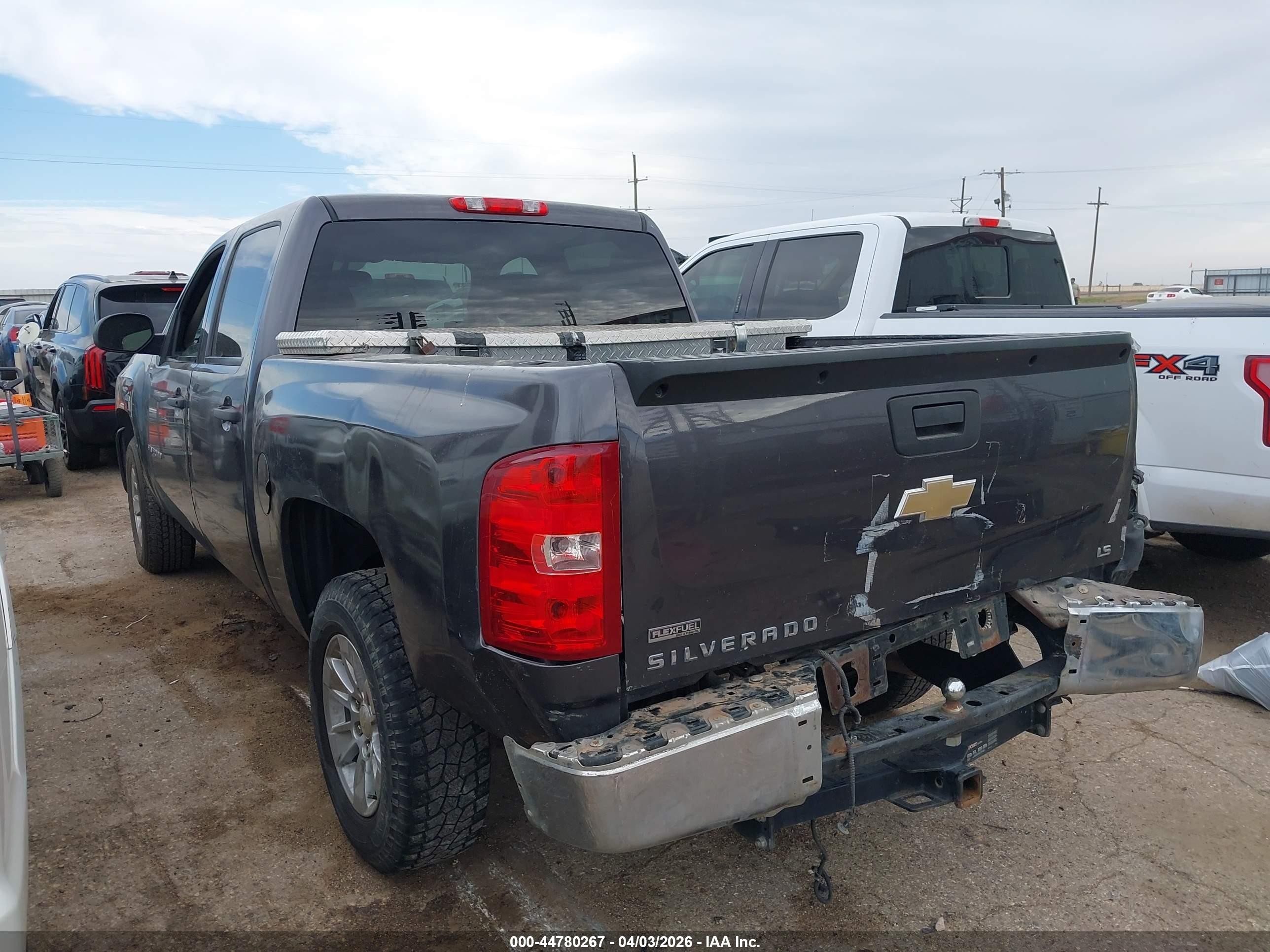2011 Chevrolet Silverado 1500 Ls Gray vin: 3GCPCREA7BG301665