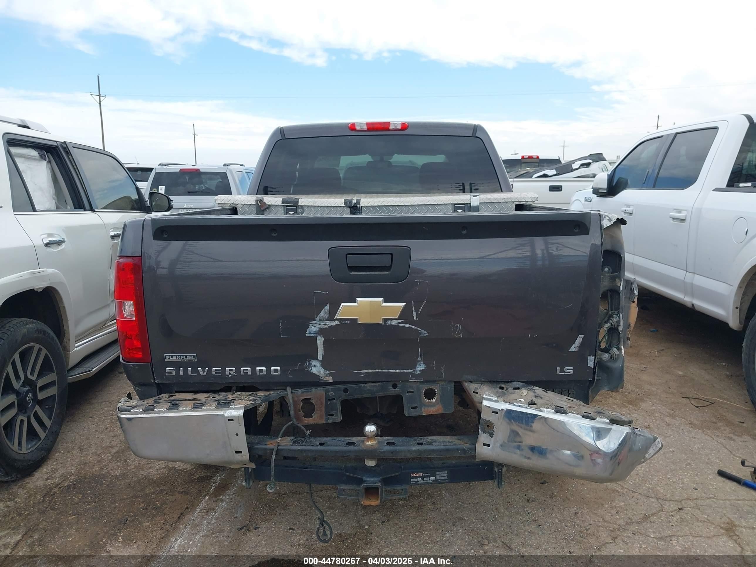 2011 Chevrolet Silverado 1500 Ls Gray vin: 3GCPCREA7BG301665