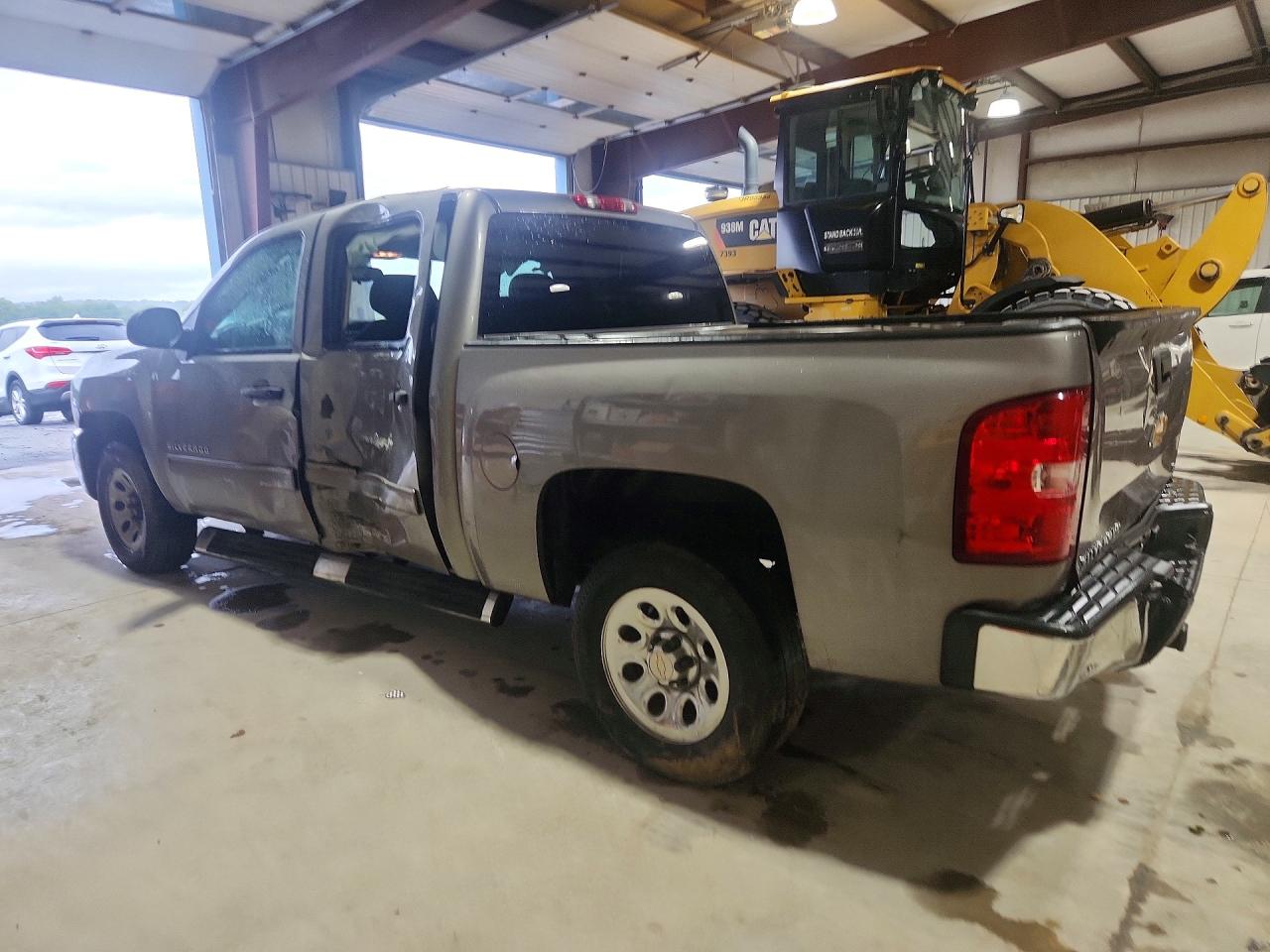 2012 Chevrolet Silverado C1500 Ls Gray vin: 3GCPCREA9CG286748