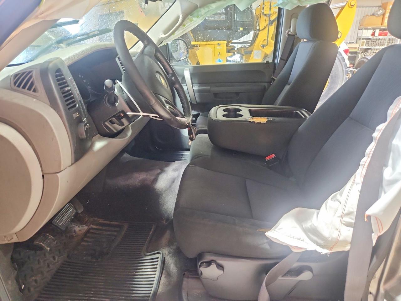 2012 Chevrolet Silverado C1500 Ls Gray vin: 3GCPCREA9CG286748