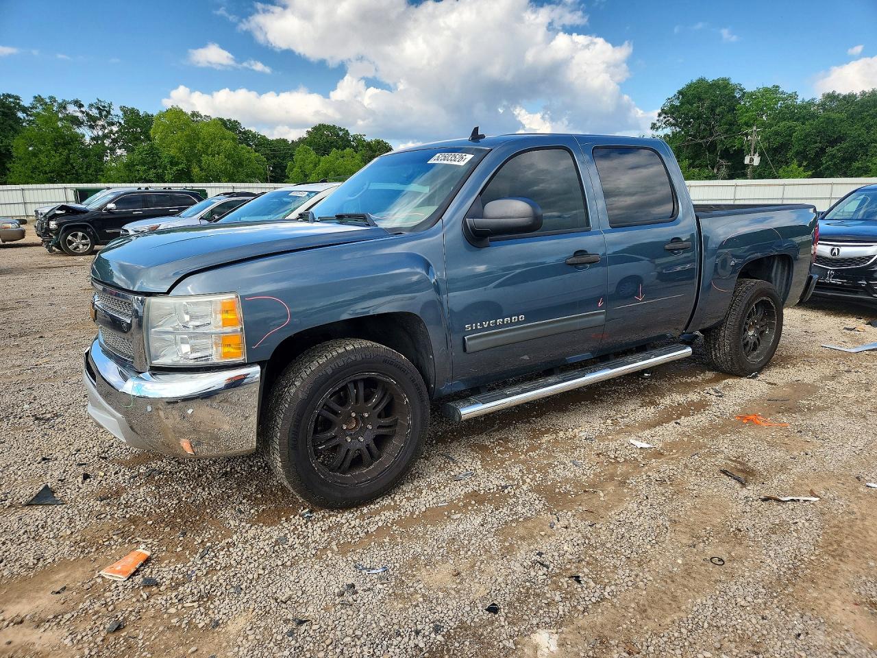 2013 Chevrolet Silverado C1500 Ls Gray vin: 3GCPCREA9DG152369