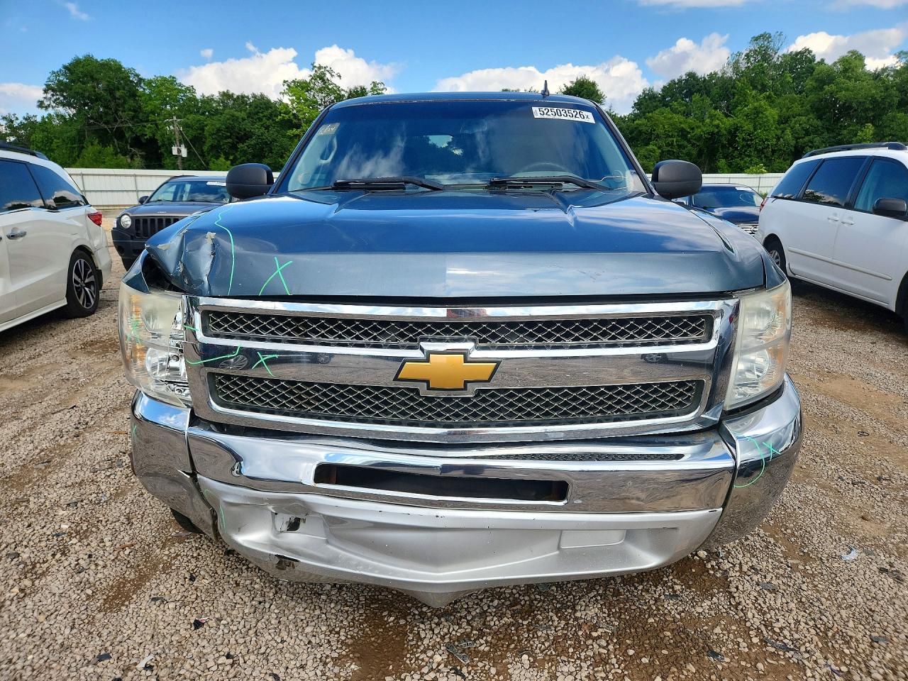 2013 Chevrolet Silverado C1500 Ls Gray vin: 3GCPCREA9DG152369