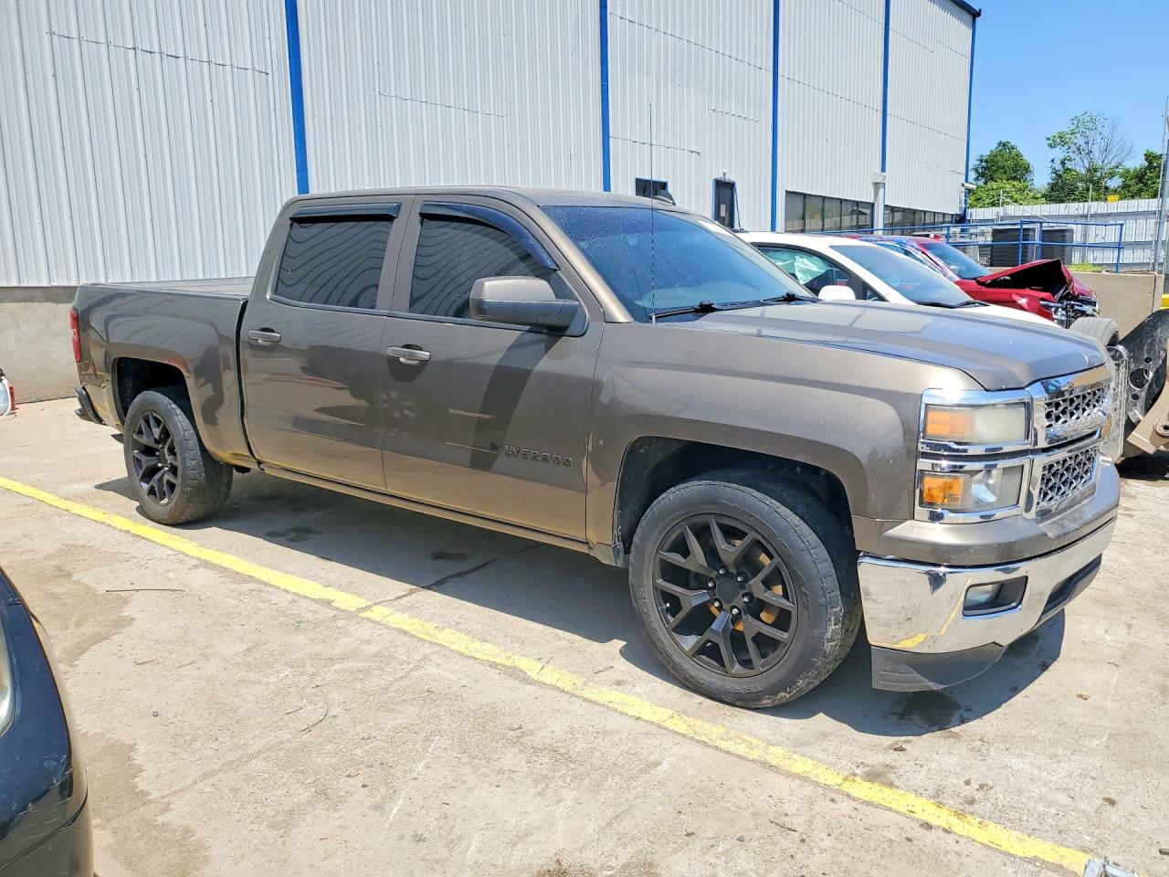 2014 Chevrolet Silverado C1500 Lt Коричневый vin: 3GCPCREC0EG254646