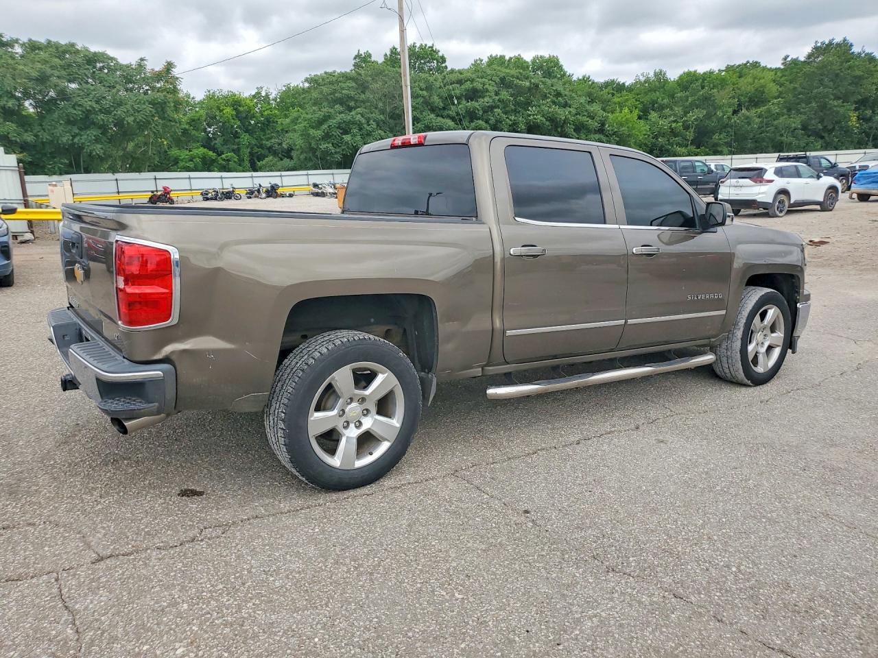 2014 Chevrolet Silverado C1500 Lt Brown vin: 3GCPCREC0EG273794