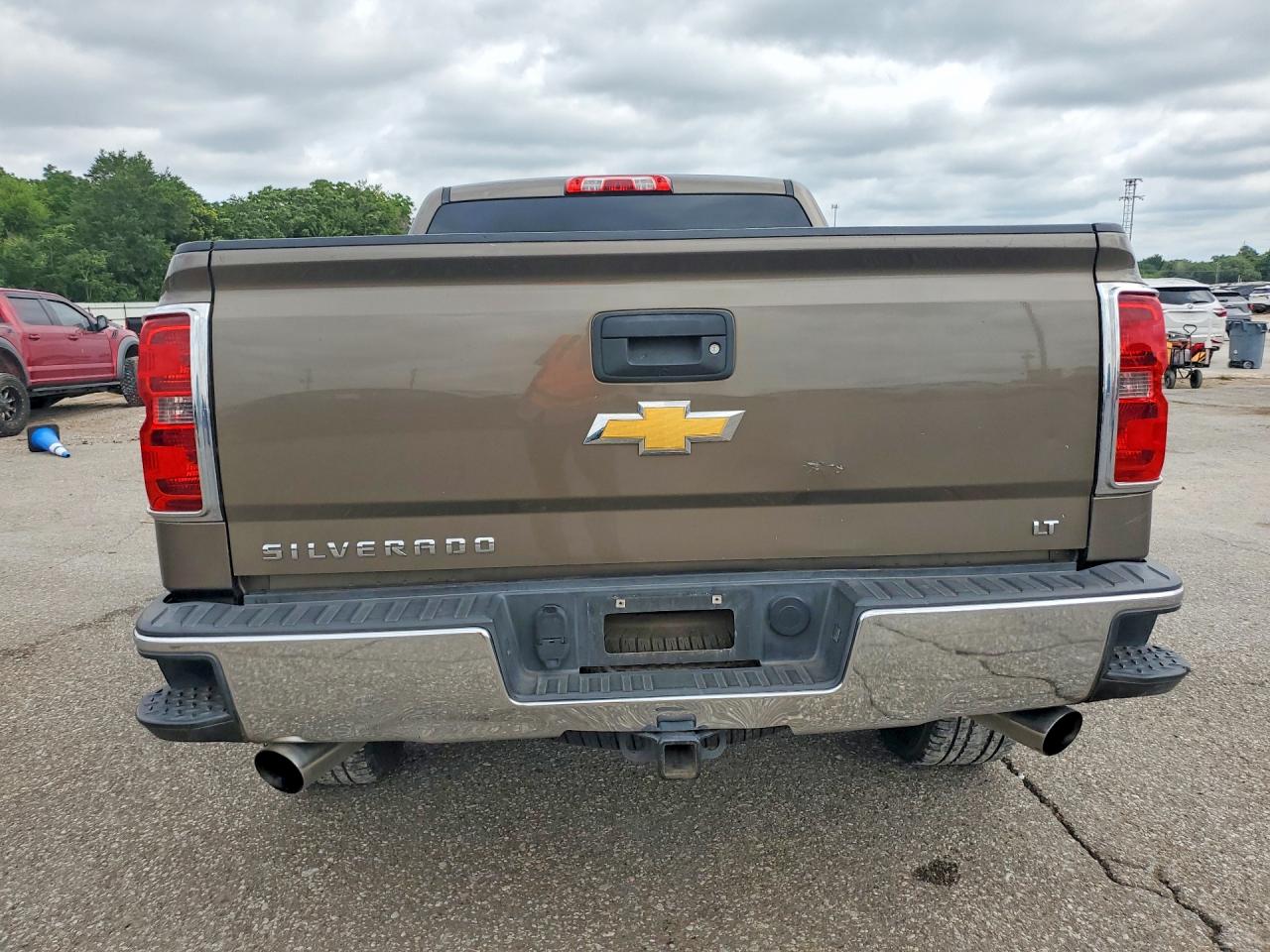 2014 Chevrolet Silverado C1500 Lt Brown vin: 3GCPCREC0EG273794