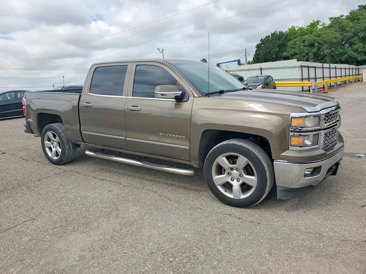 2014 Chevrolet Silverado C1500 Lt Brown vin: 3GCPCREC0EG273794