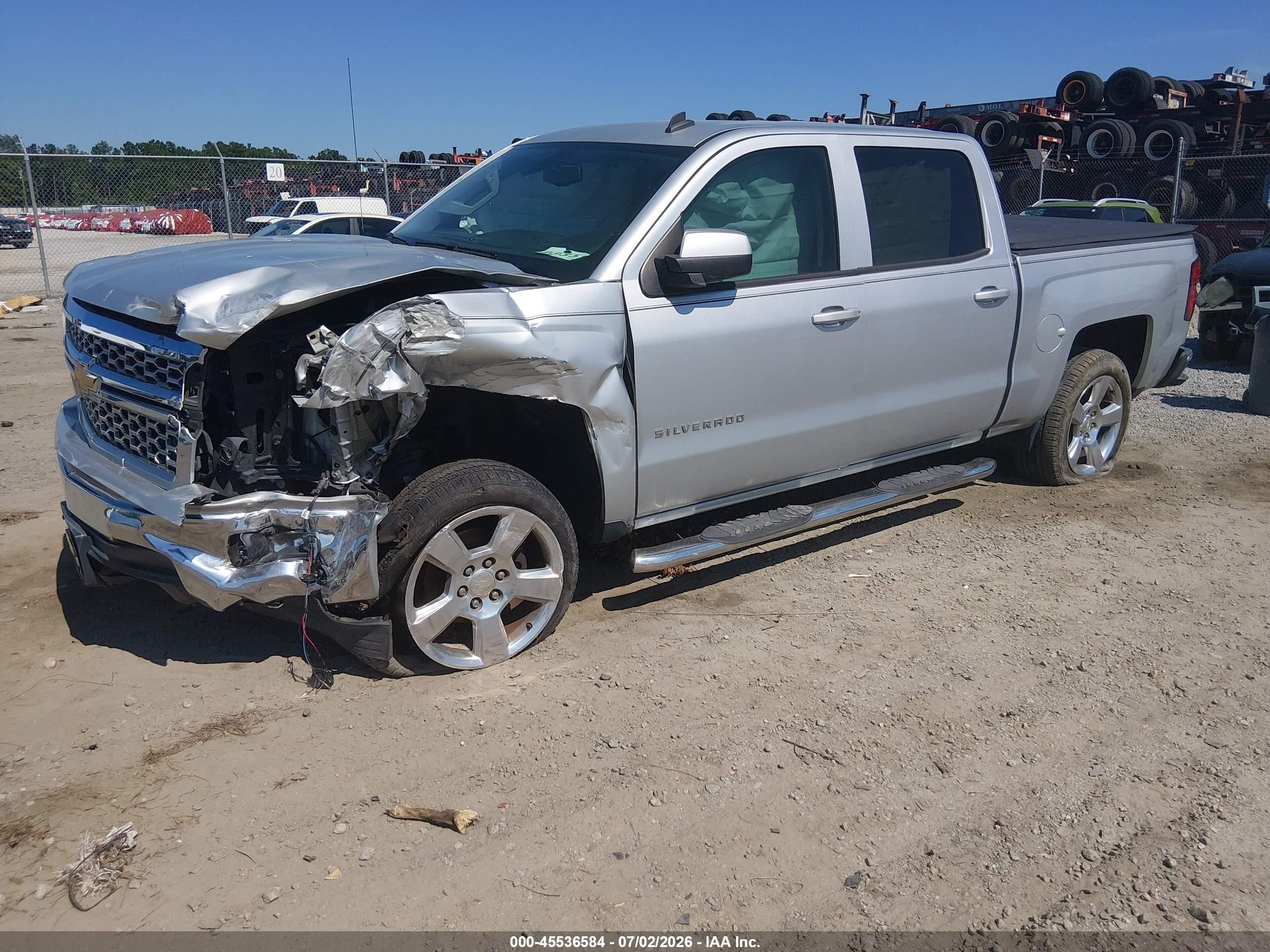 2014 Chevrolet Silverado 1500 Lt Silver vin: 3GCPCREC0EG344539