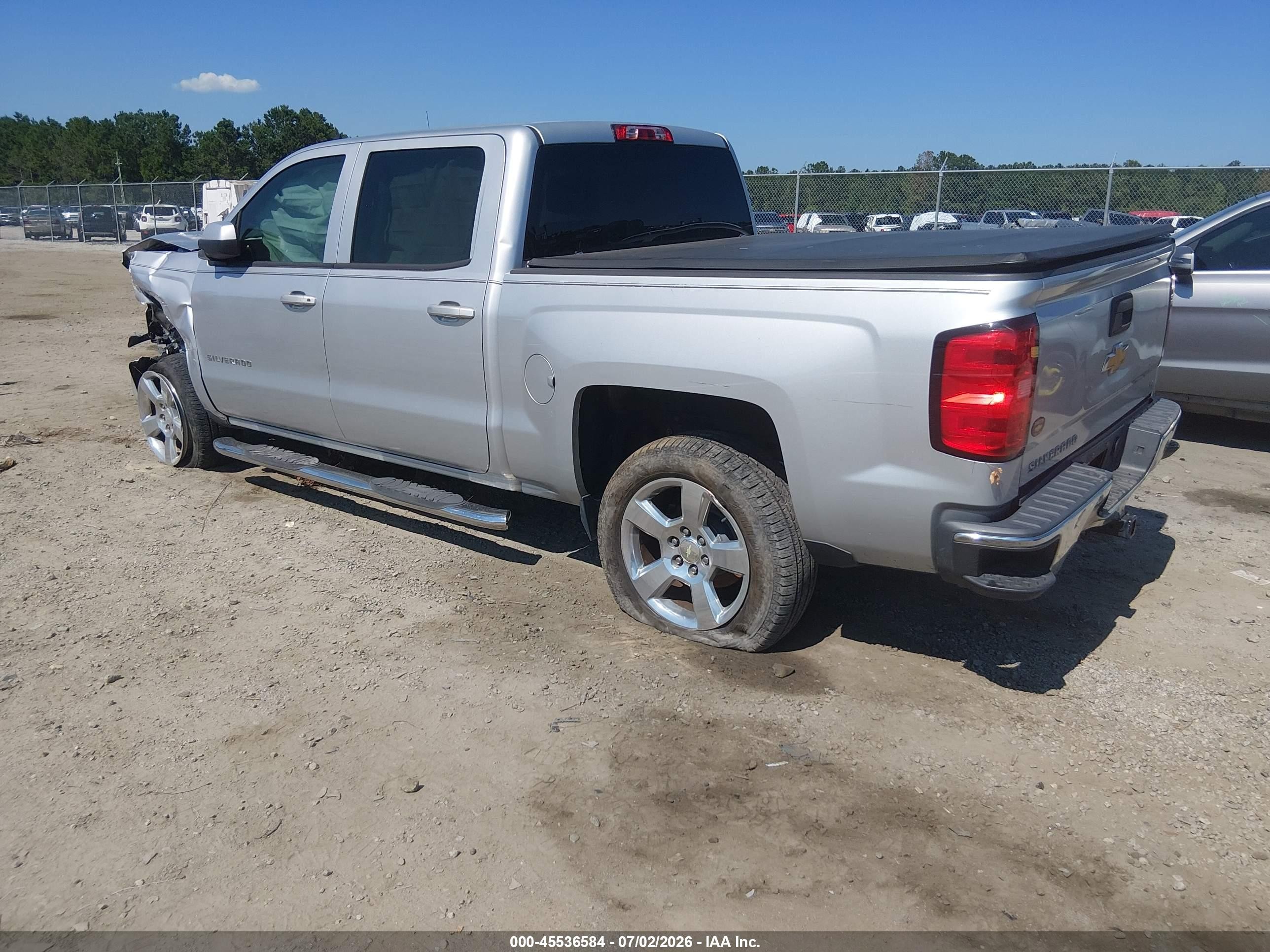 2014 Chevrolet Silverado 1500 Lt Silver vin: 3GCPCREC0EG344539