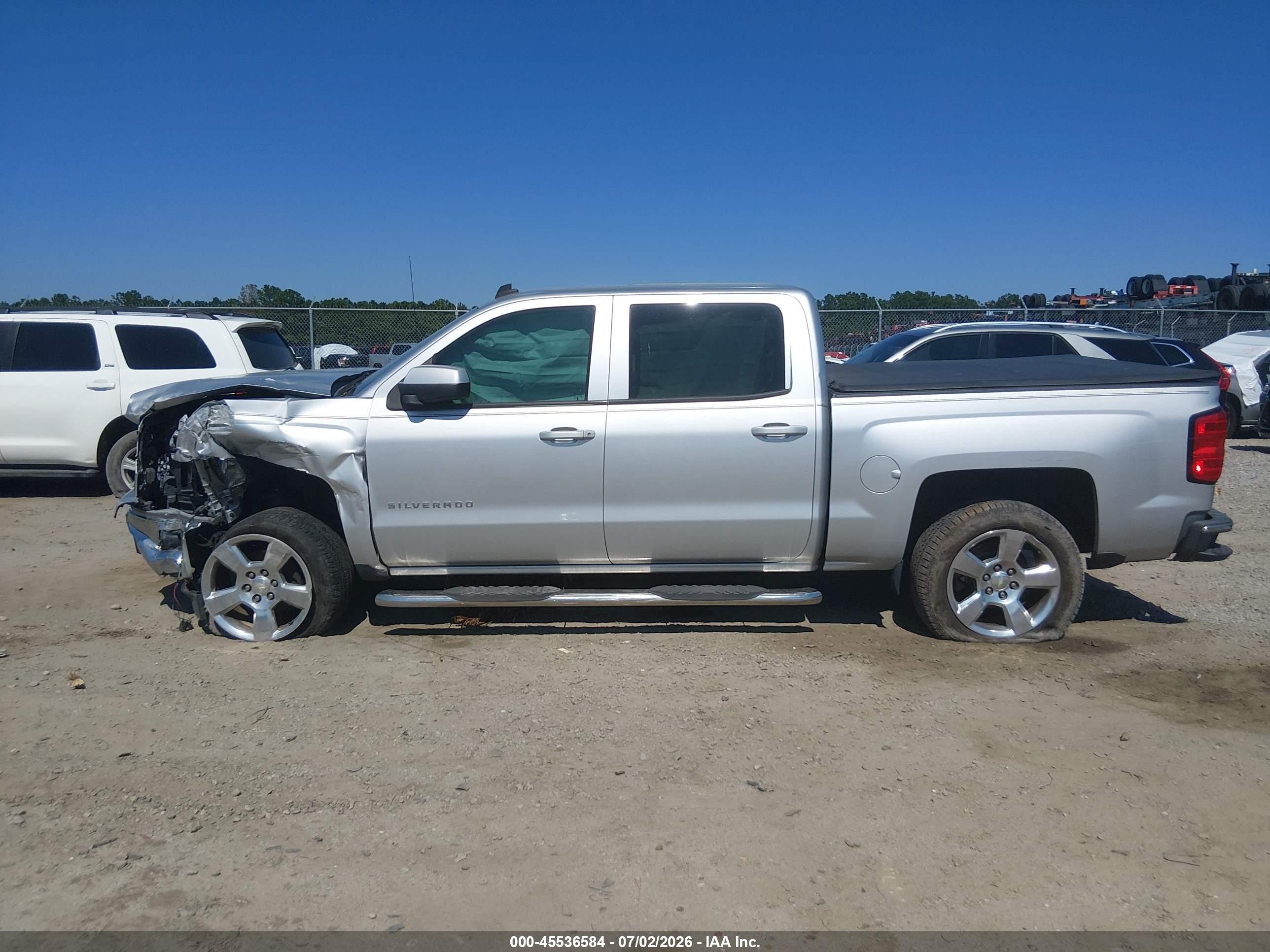 2014 Chevrolet Silverado 1500 Lt Silver vin: 3GCPCREC0EG344539