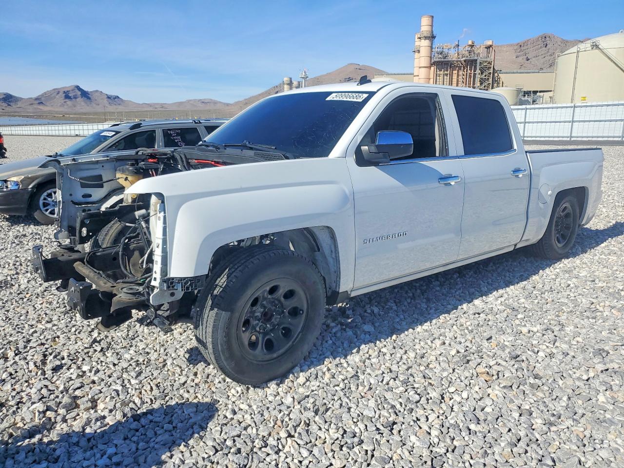 2014 Chevrolet Silverado C1500 Lt White vin: 3GCPCREC0EG433348