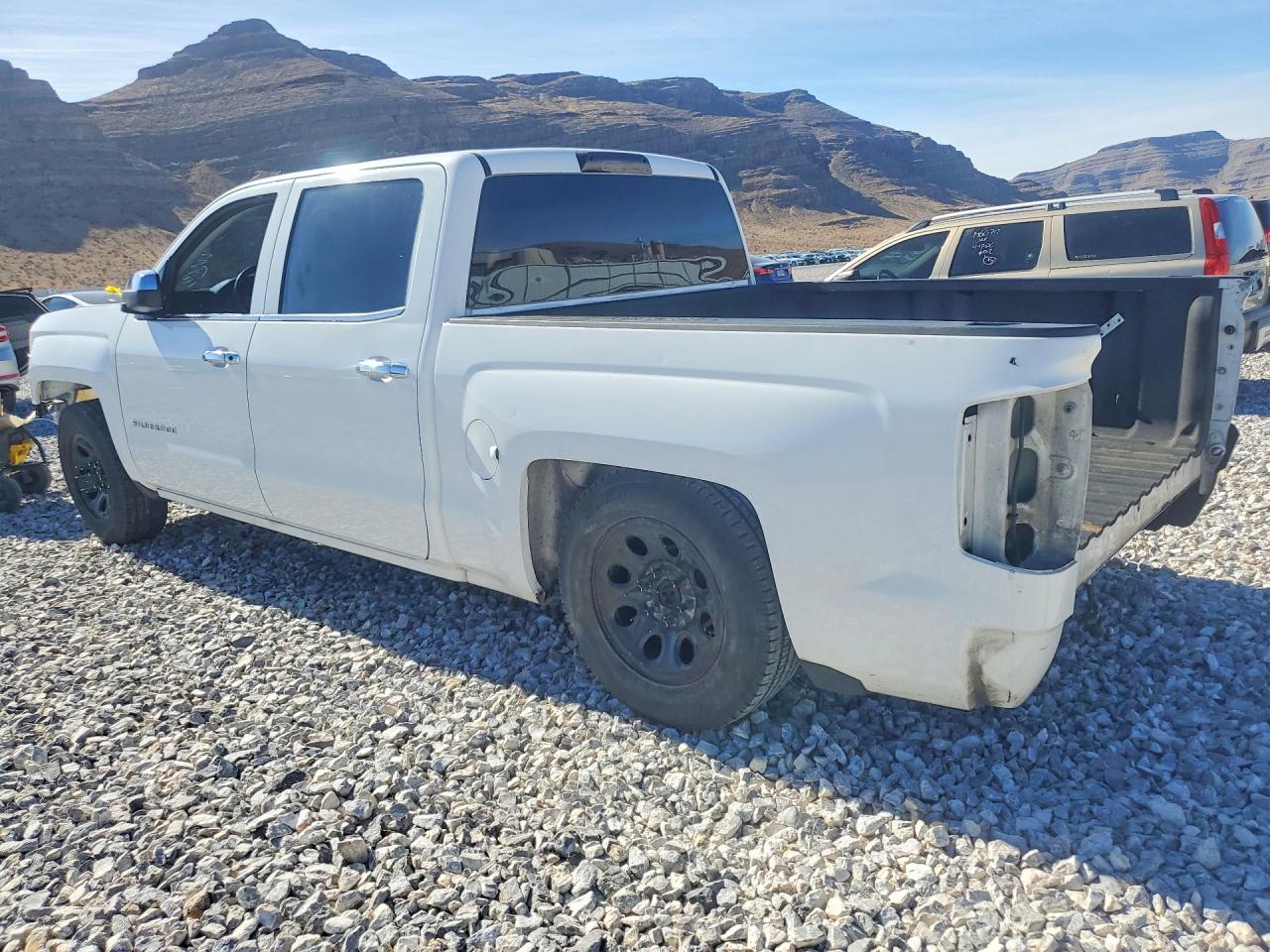 2014 Chevrolet Silverado C1500 Lt White vin: 3GCPCREC0EG433348