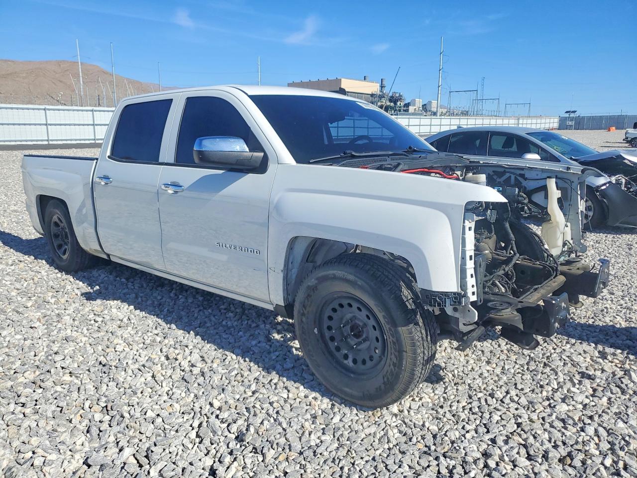 2014 Chevrolet Silverado C1500 Lt White vin: 3GCPCREC0EG433348