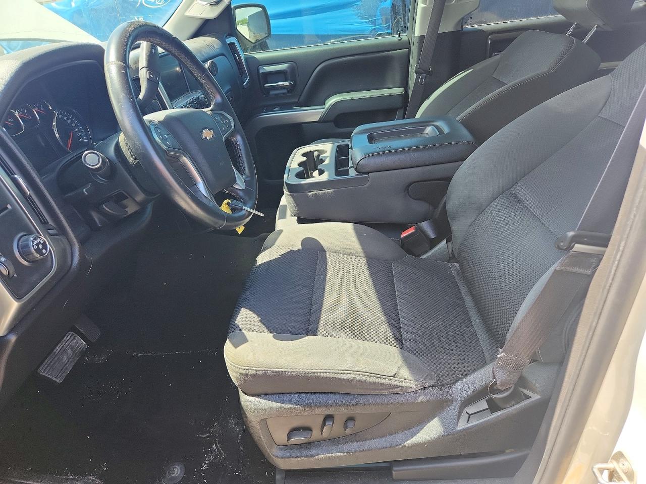 2014 Chevrolet Silverado C1500 Lt White vin: 3GCPCREC0EG439294