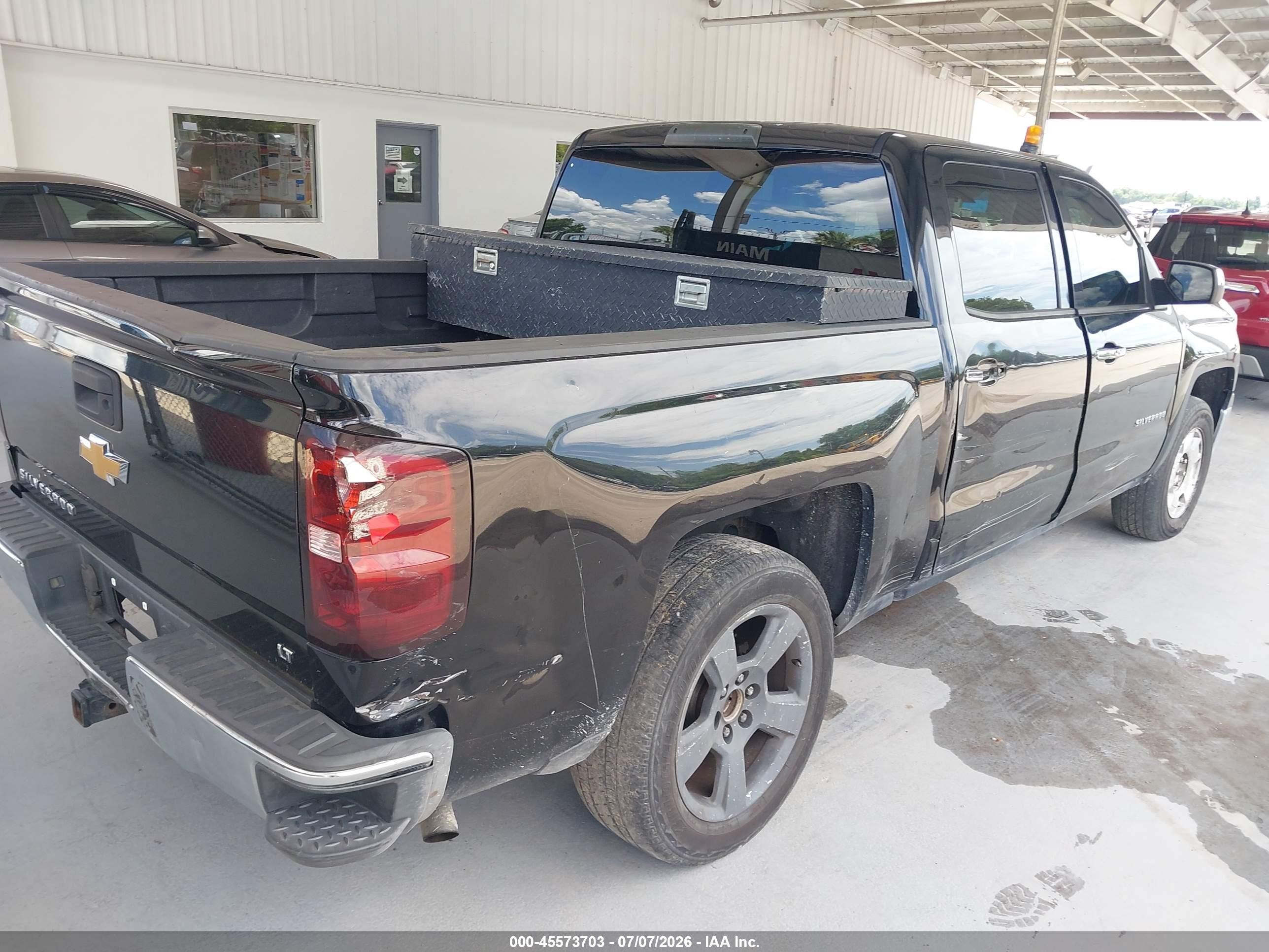 2014 Chevrolet Silverado 1500 Lt Black vin: 3GCPCREC0EG505939