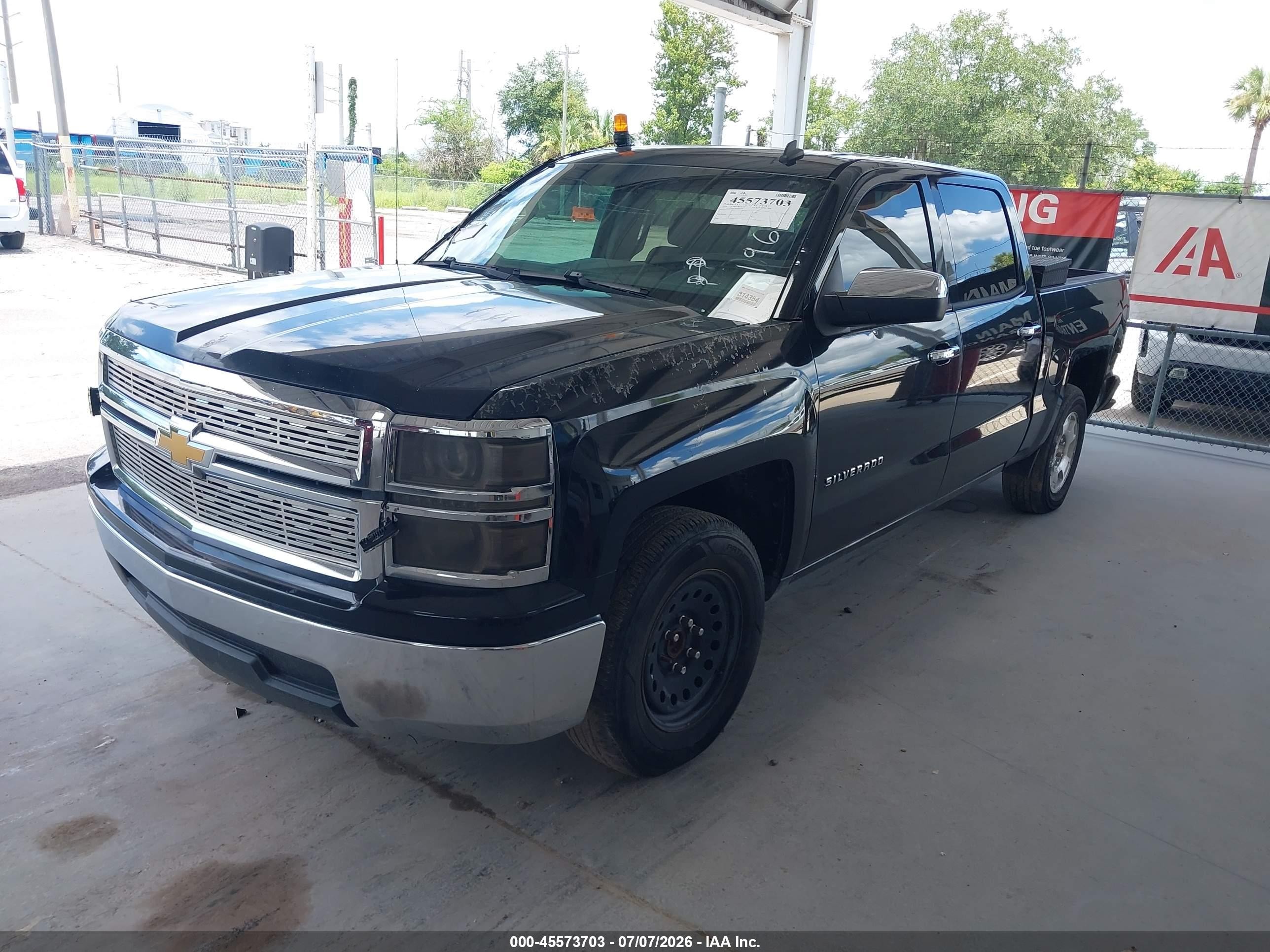 2014 Chevrolet Silverado 1500 Lt Black vin: 3GCPCREC0EG505939