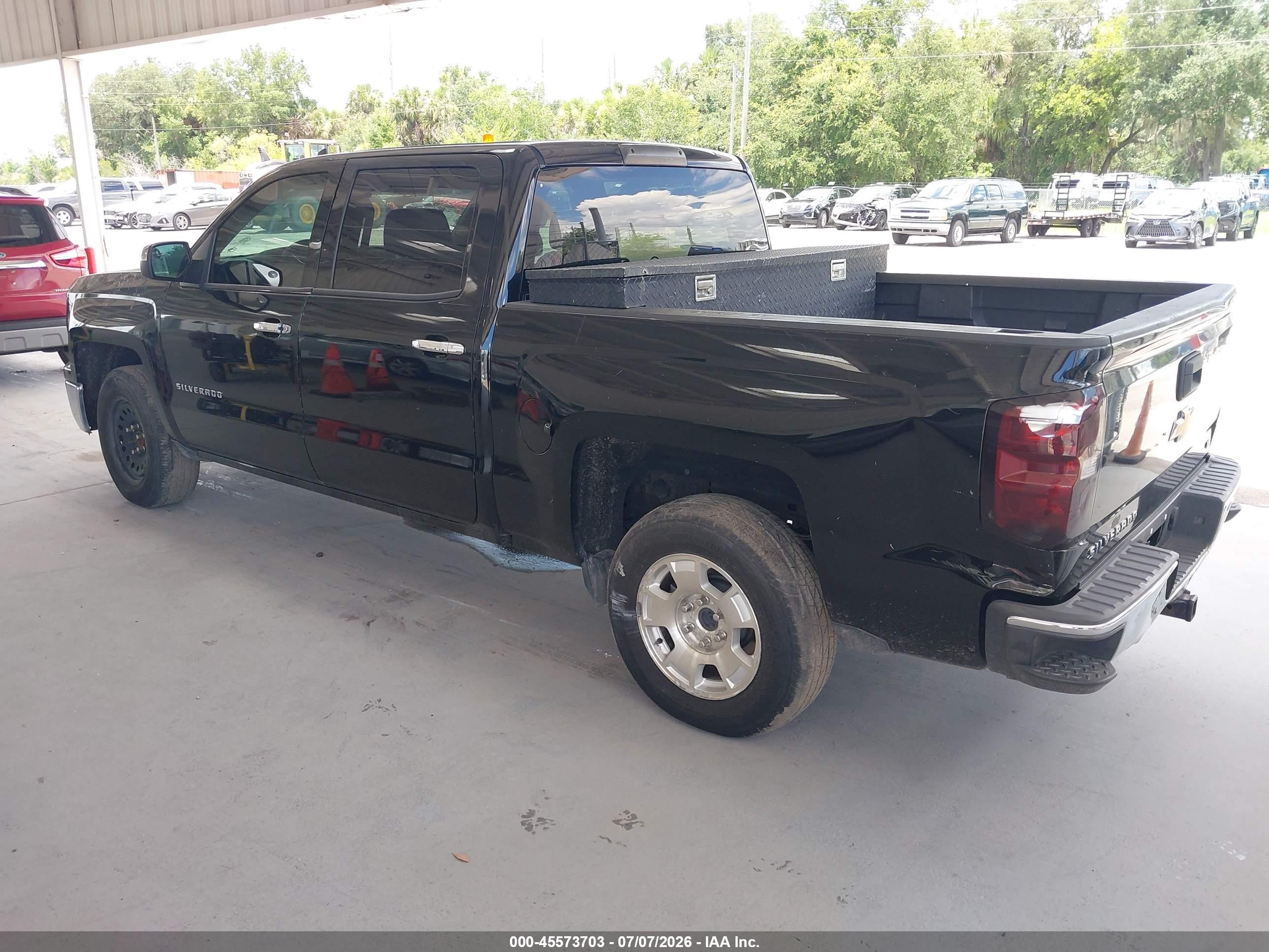 2014 Chevrolet Silverado 1500 Lt Black vin: 3GCPCREC0EG505939