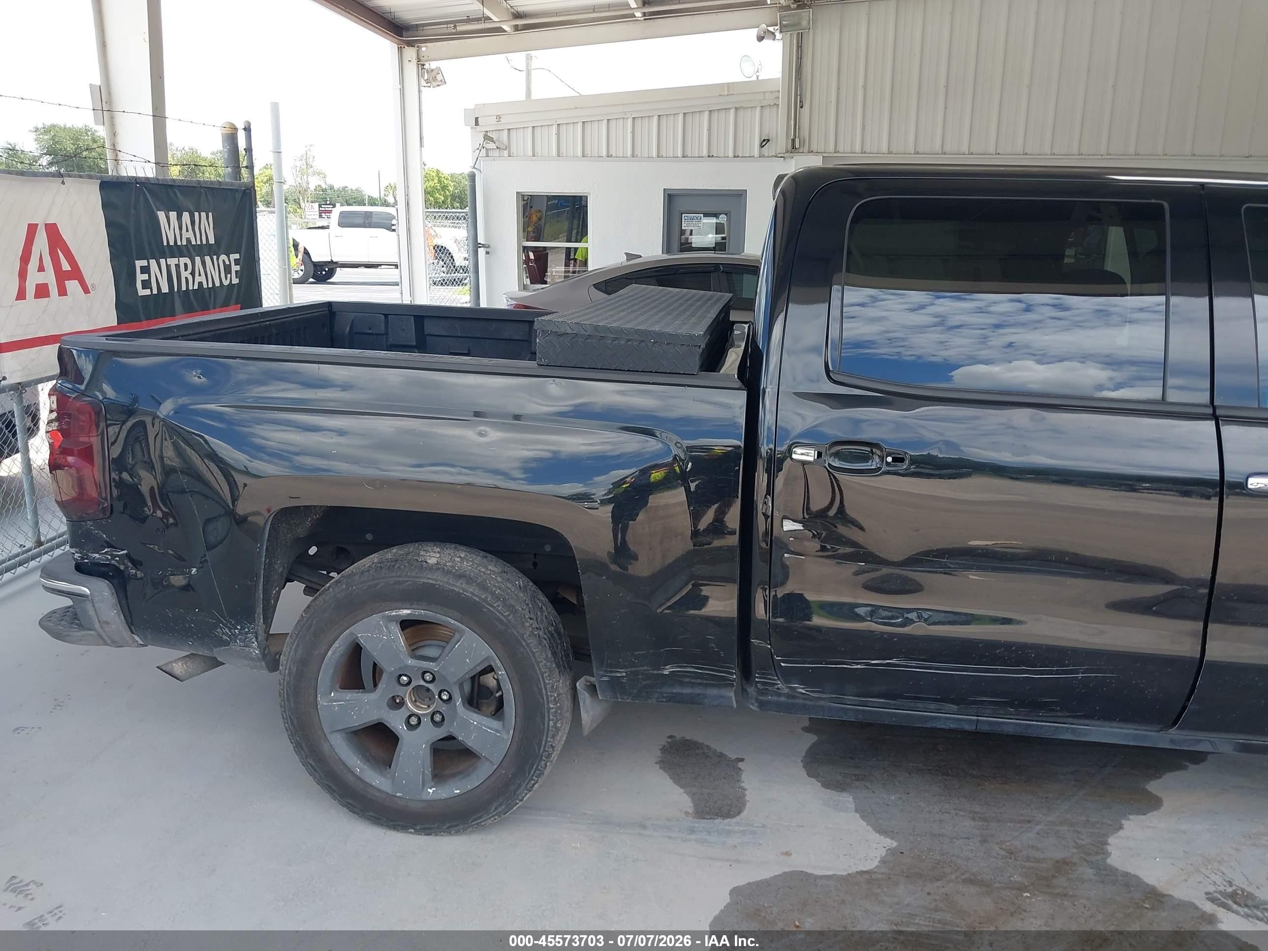 2014 Chevrolet Silverado 1500 Lt Black vin: 3GCPCREC0EG505939